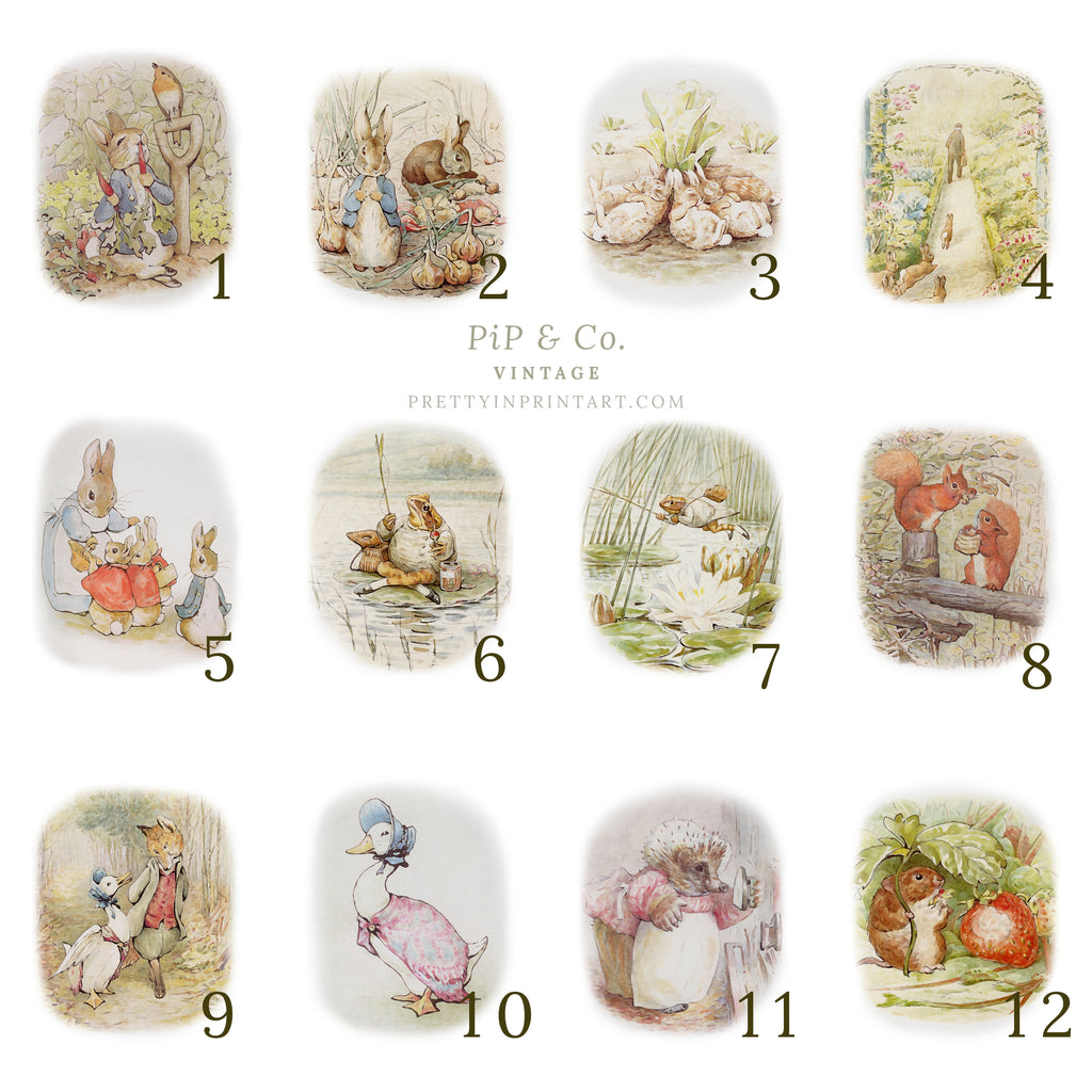 Beatrix potter personalised fashion christening gifts