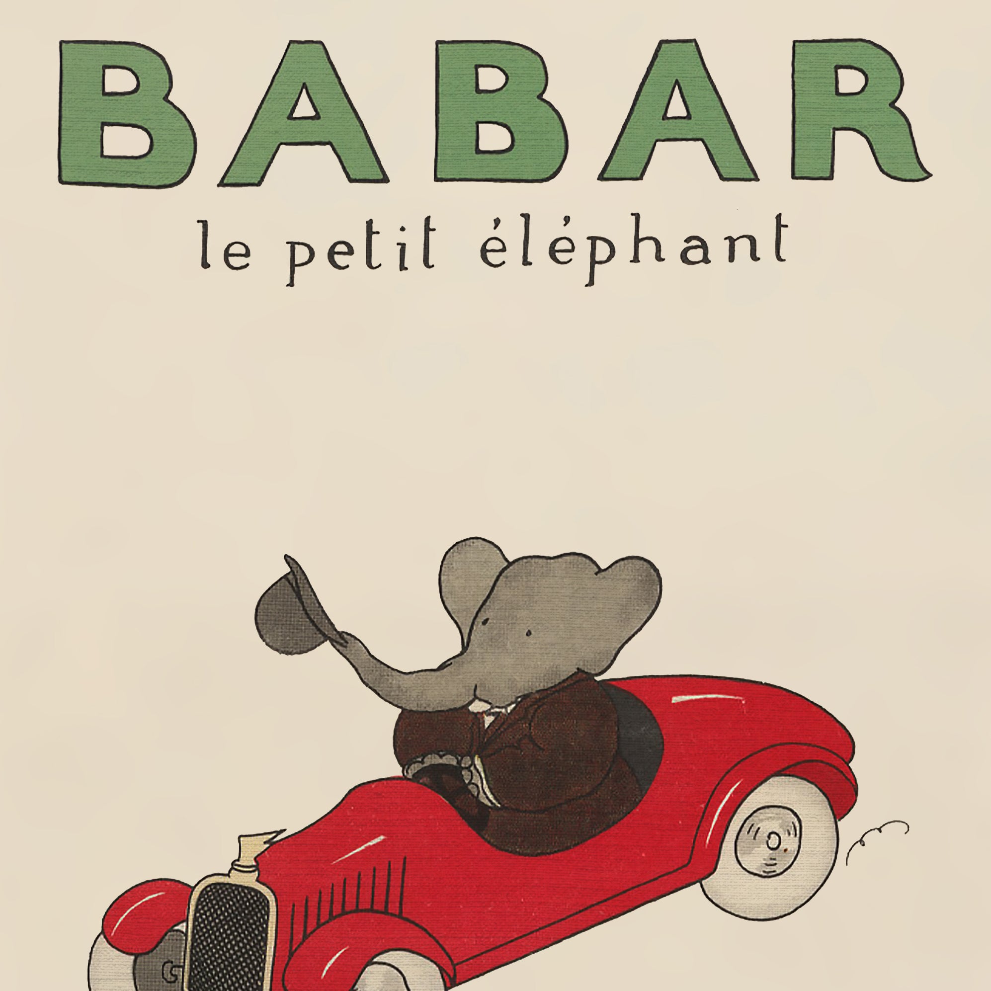 Babar Vintage Art 00101 | Ungerahmt