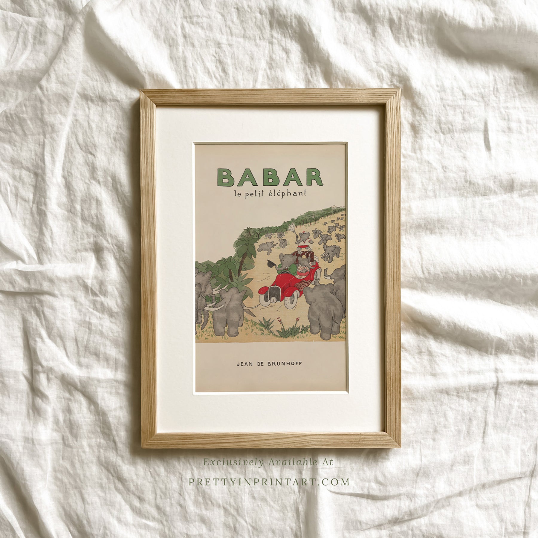 Babar Vintage Art 00109 |  Framed & Mounted Print