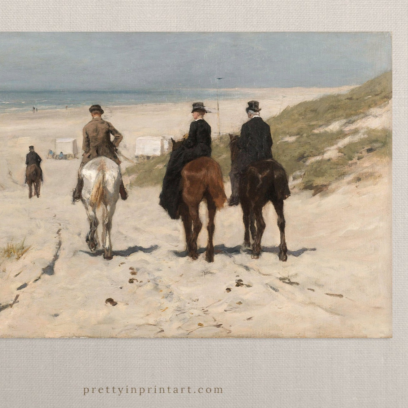 Ride on the Beach, Landscape 00822 |  Unframed