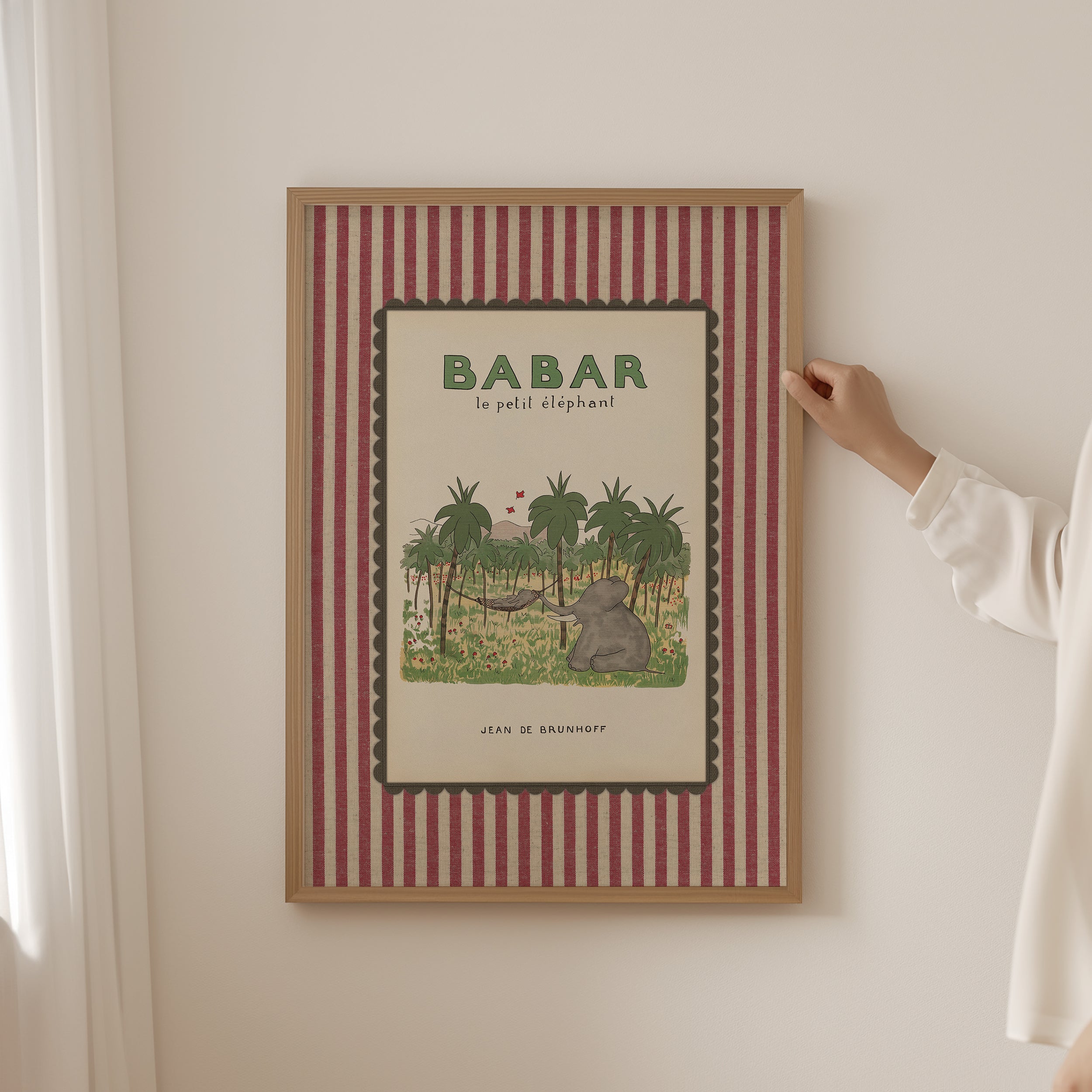 Babar Inspired Art 009 |  Framed Print