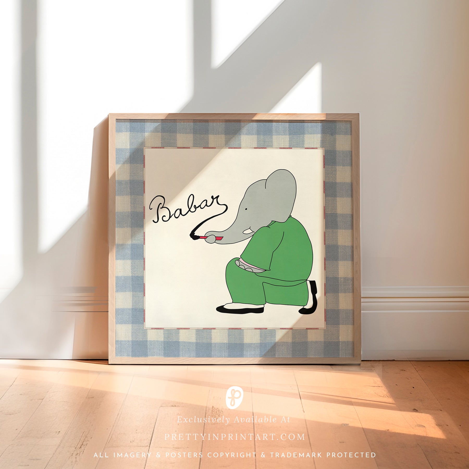 Babar Nursery Art 007 |  Unframed