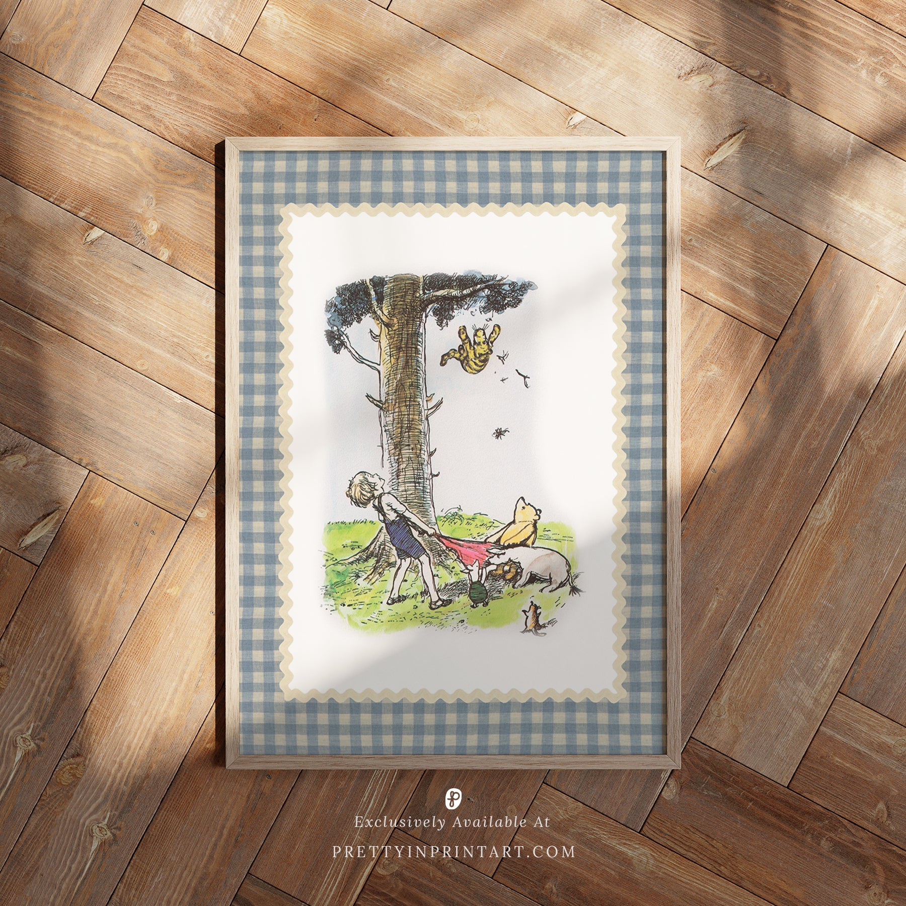 Winnie The Pooh Art Print 012 |  Framed Print