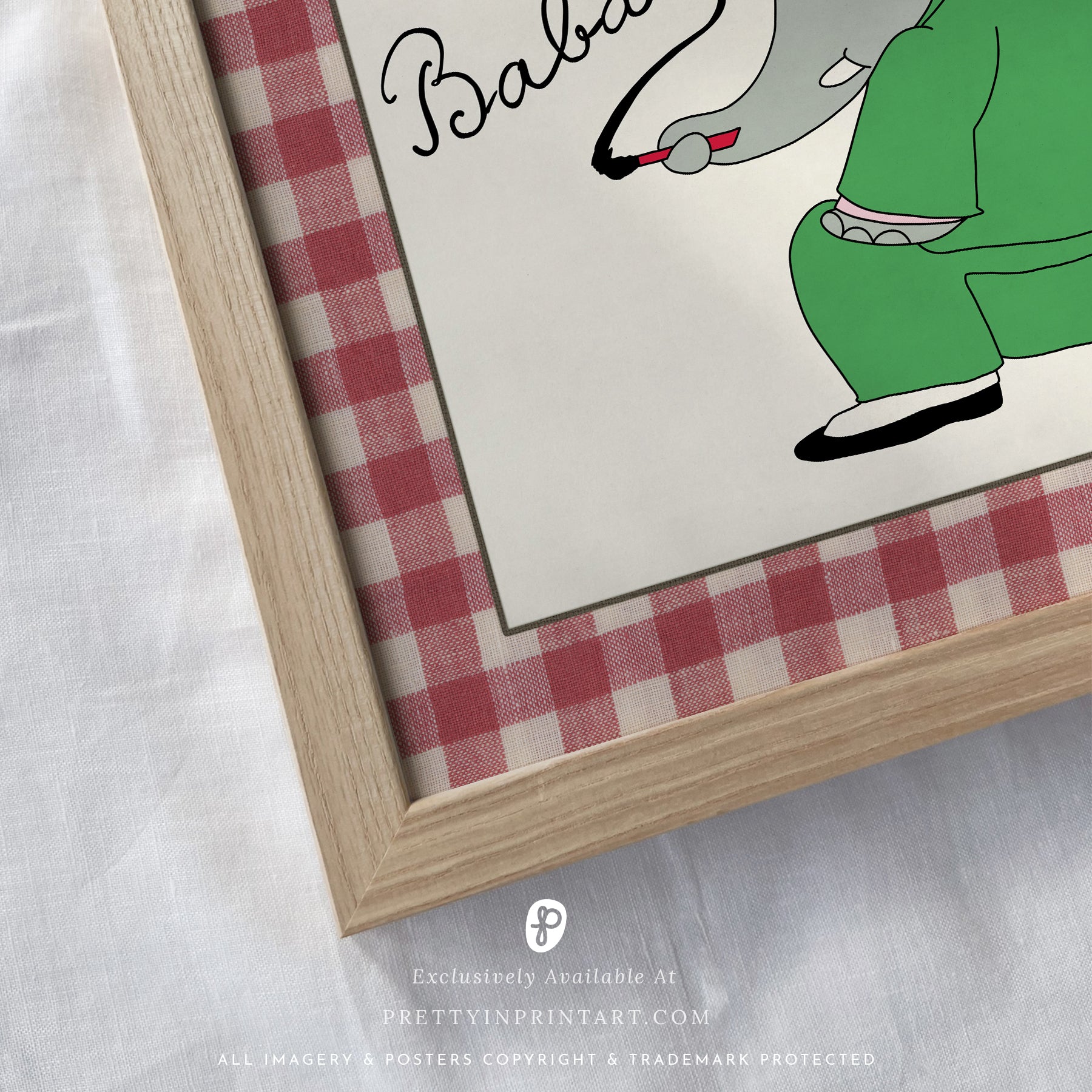 Babar Nursery Art 008 |  Unframed