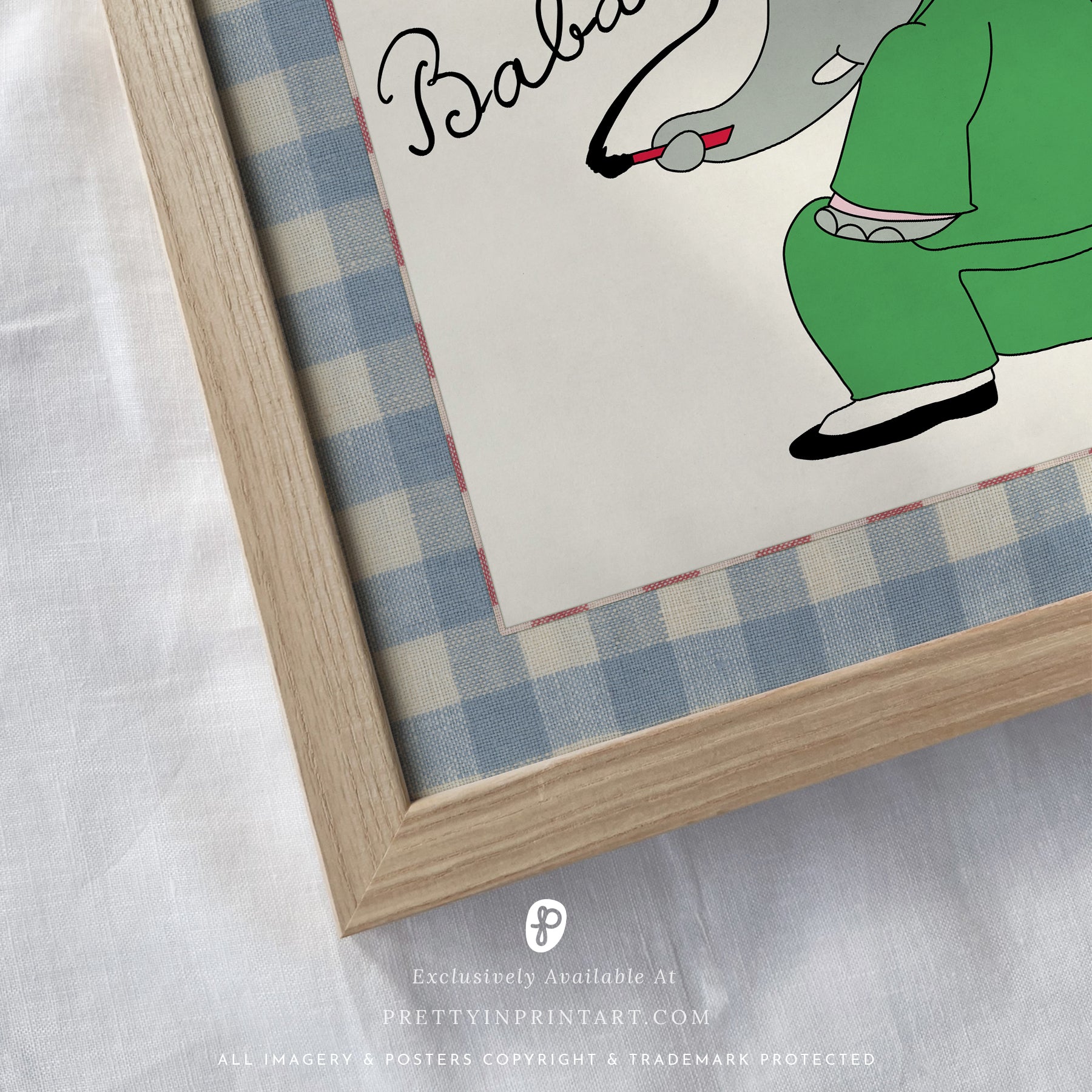 Babar Nursery Art 007 |  Unframed