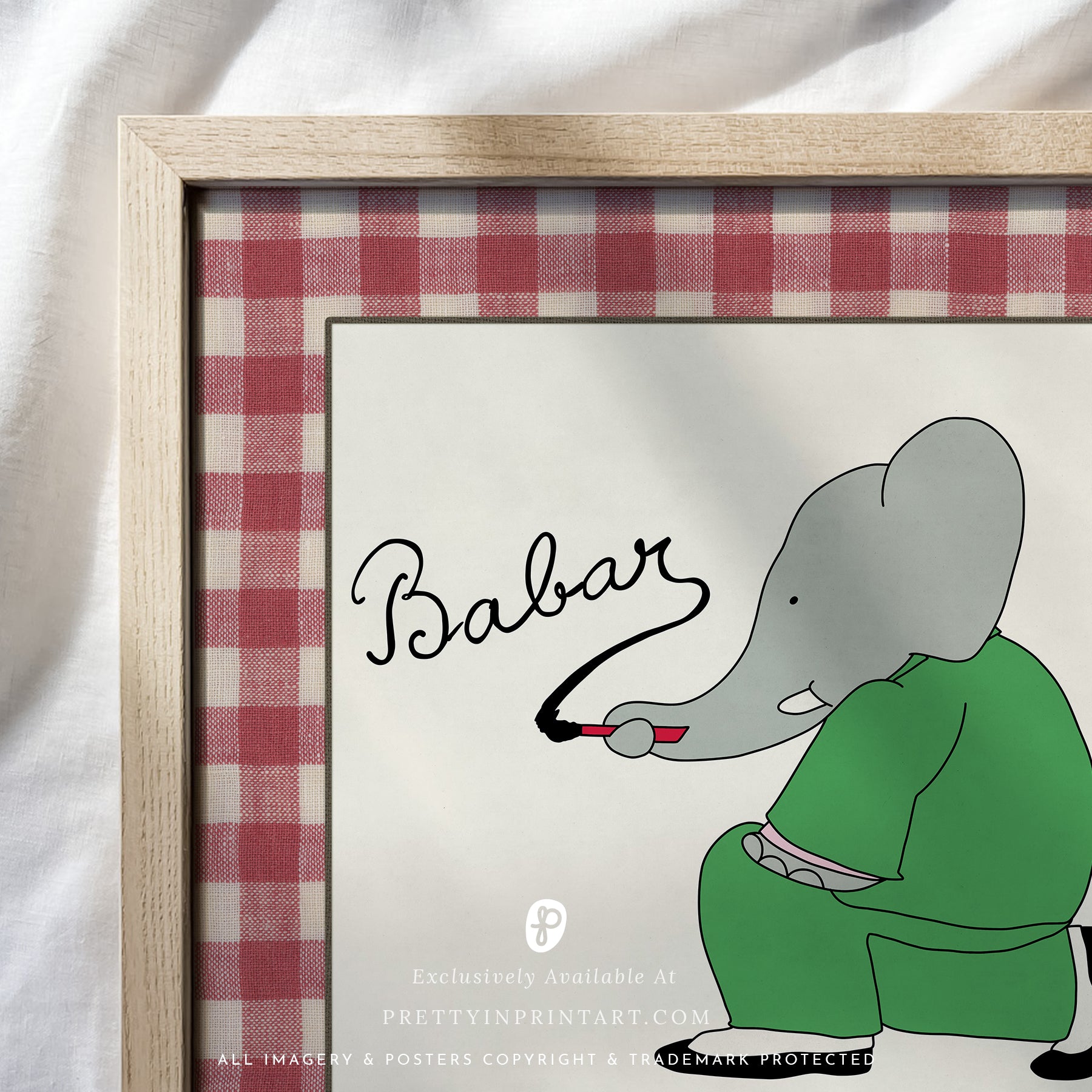 Babar Nursery Art 008 |  Unframed