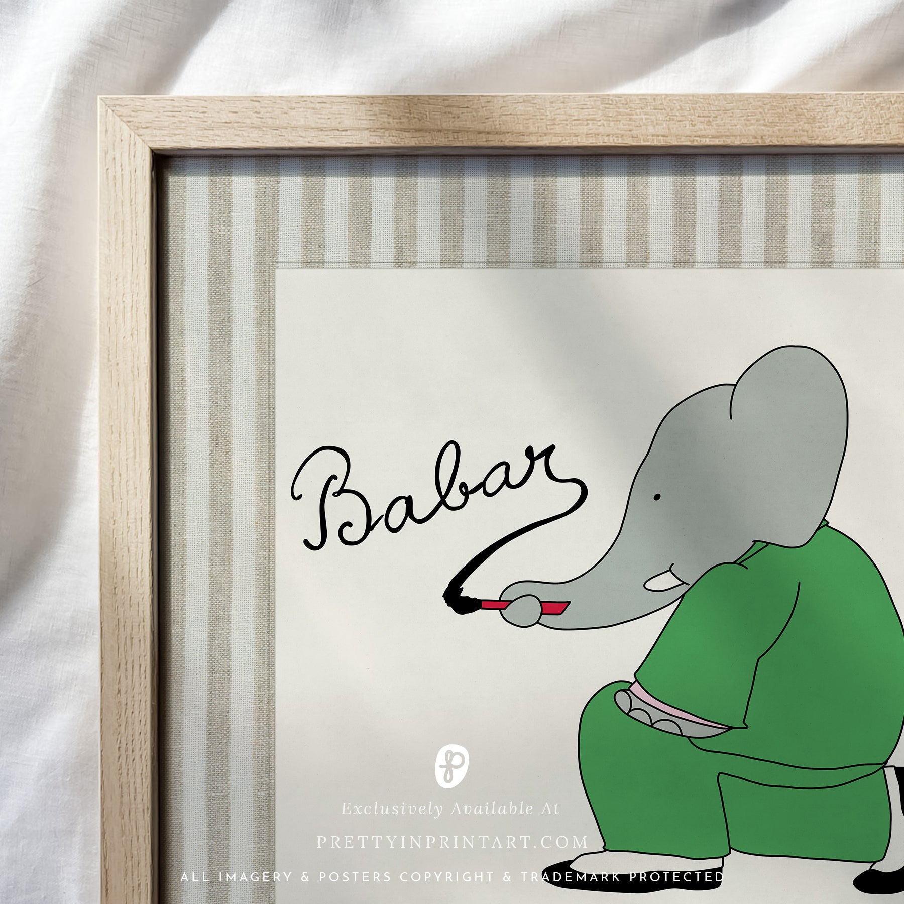 Babar Nursery Art 006 |  Unframed