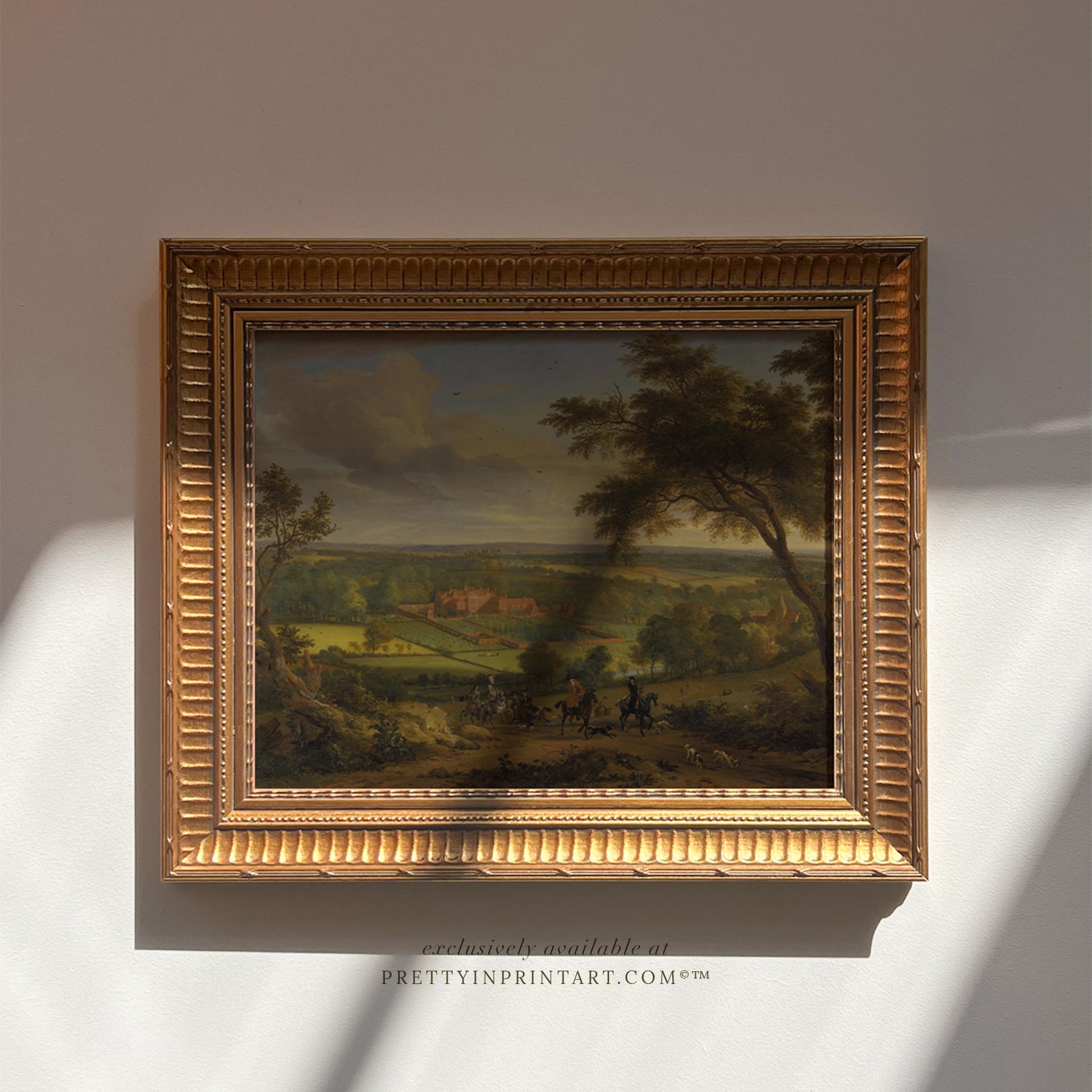 Framed Landscape Art (5094 + GLD-RIB-68224)