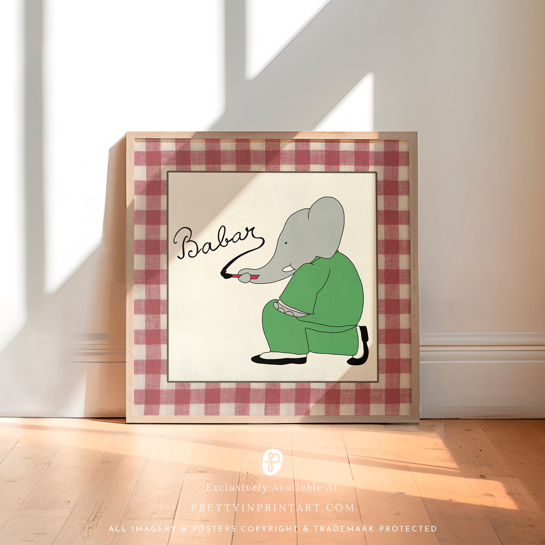 Babar Nursery Art 008 |  Unframed