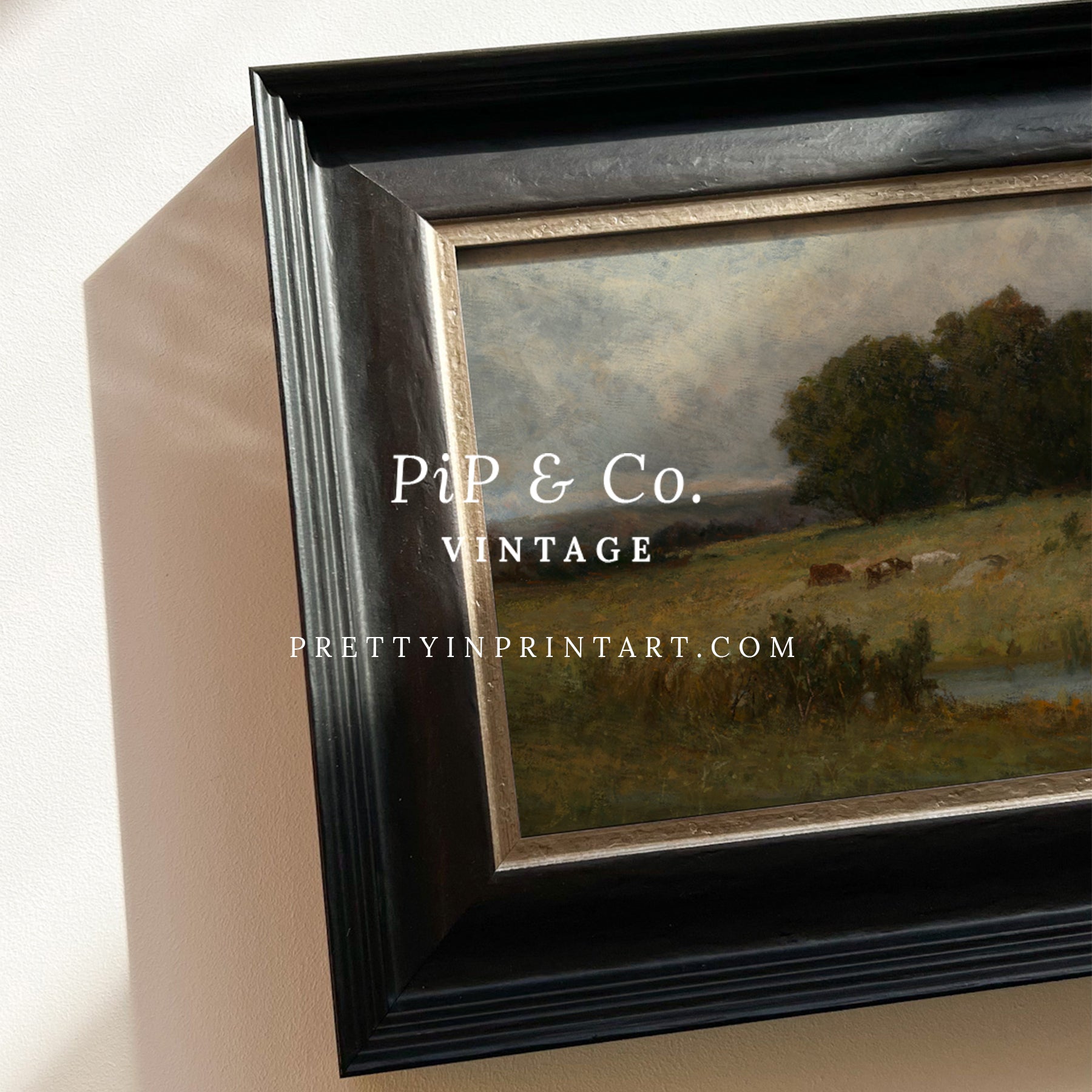 Framed Landscape Art (00802 + BLK-6381)