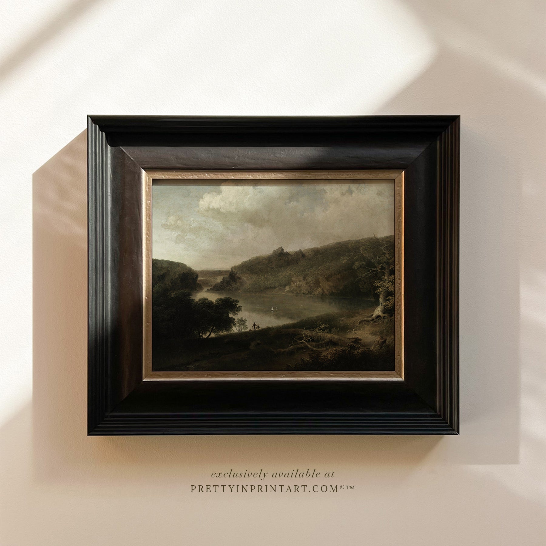 Framed Landscape Art (00587 + BLK-6381)