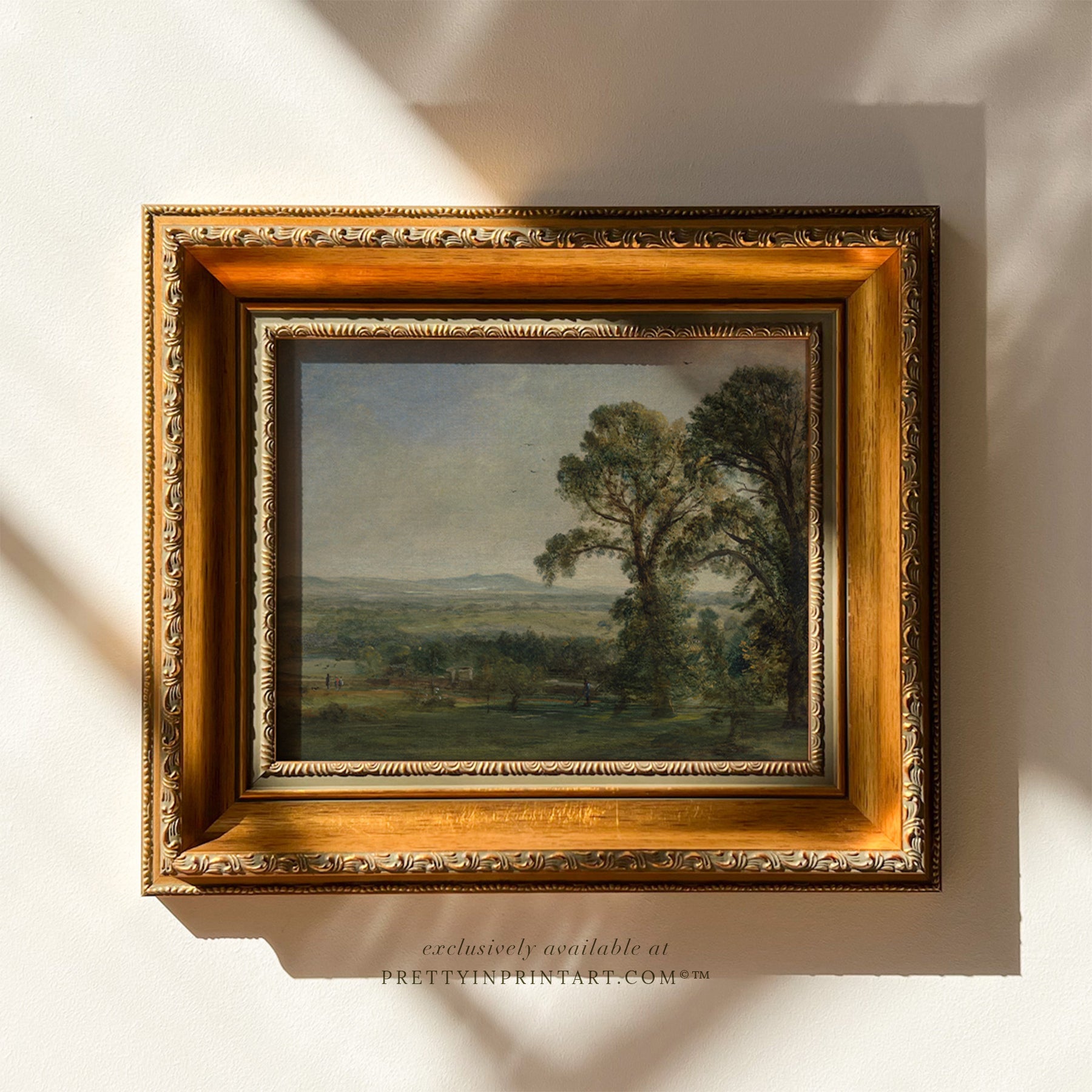 Framed Landscape Art (00876 + GLD-ORNATE-63002)