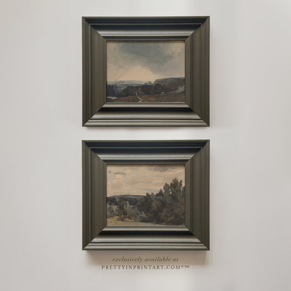 Set of Framed Landscape Art (00520 + 00521)