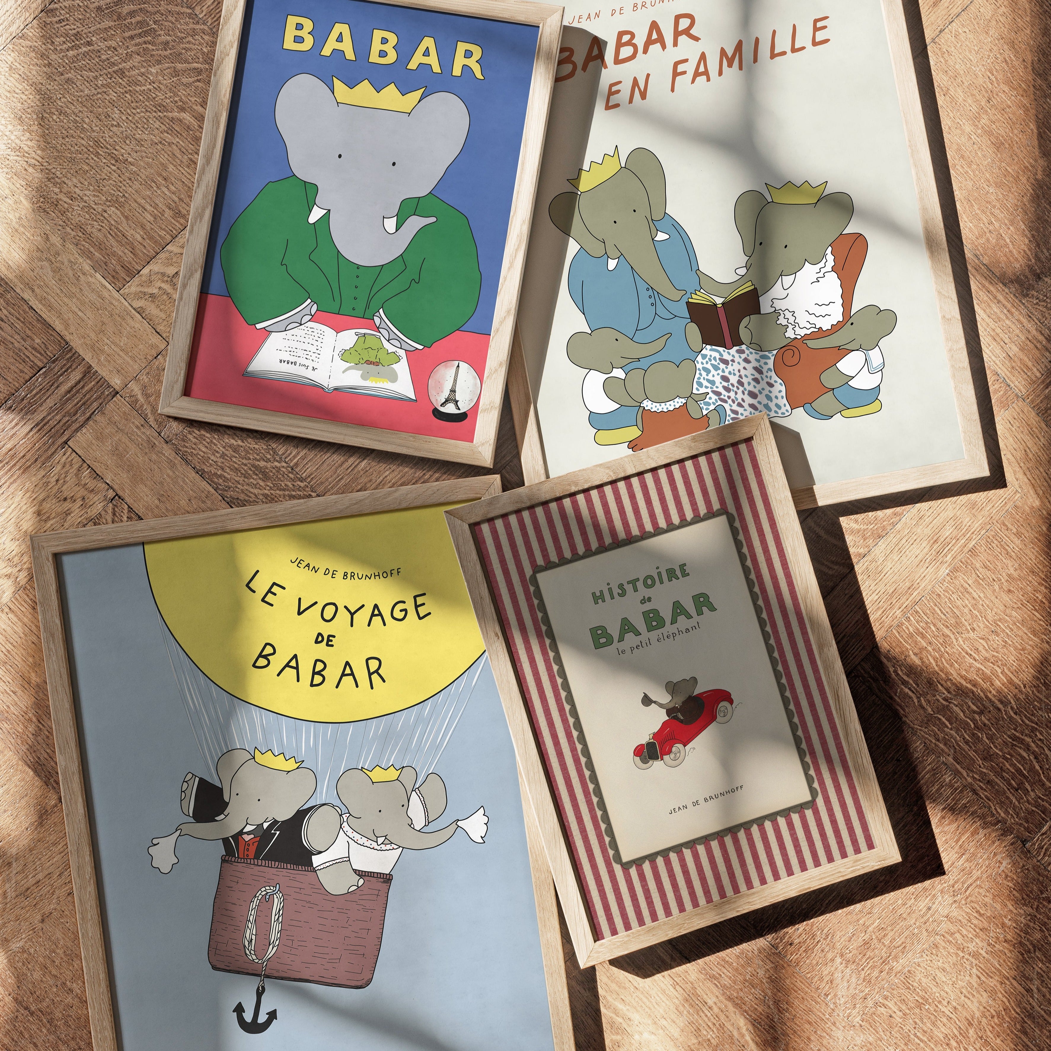 Babar Nursery Art 005 |  Unframed