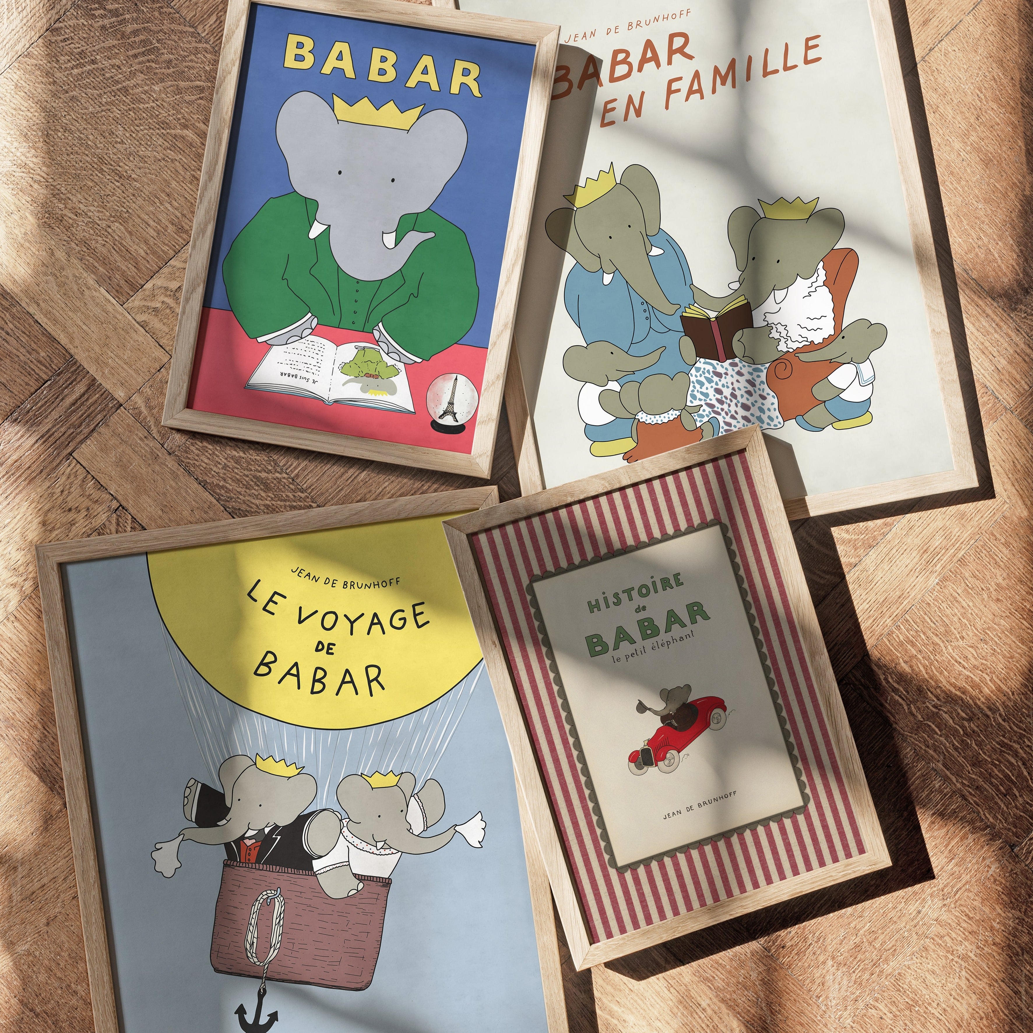 Babar Nursery Art 004 |  Framed Print