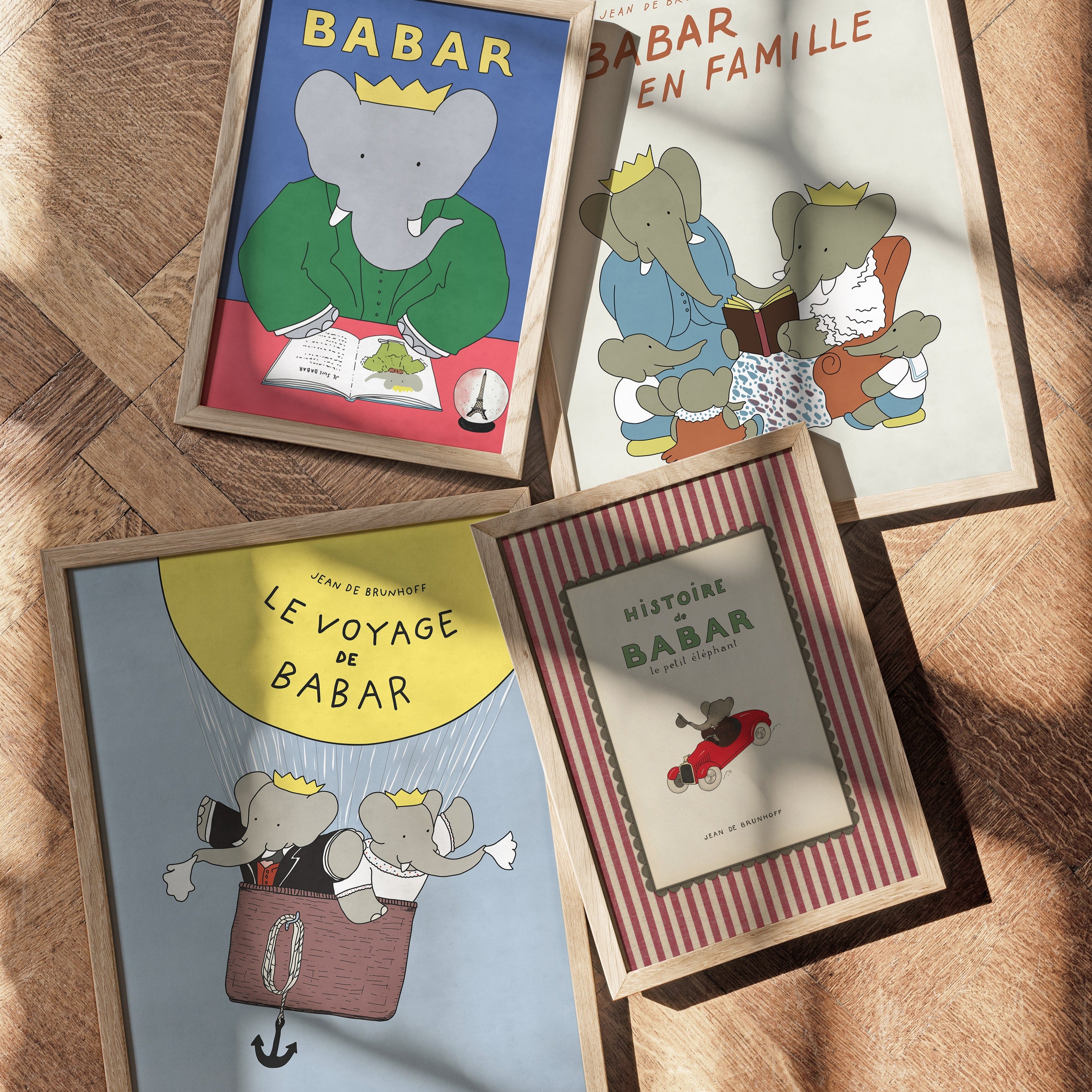 Babar Nursery Art 005 |  Framed Print