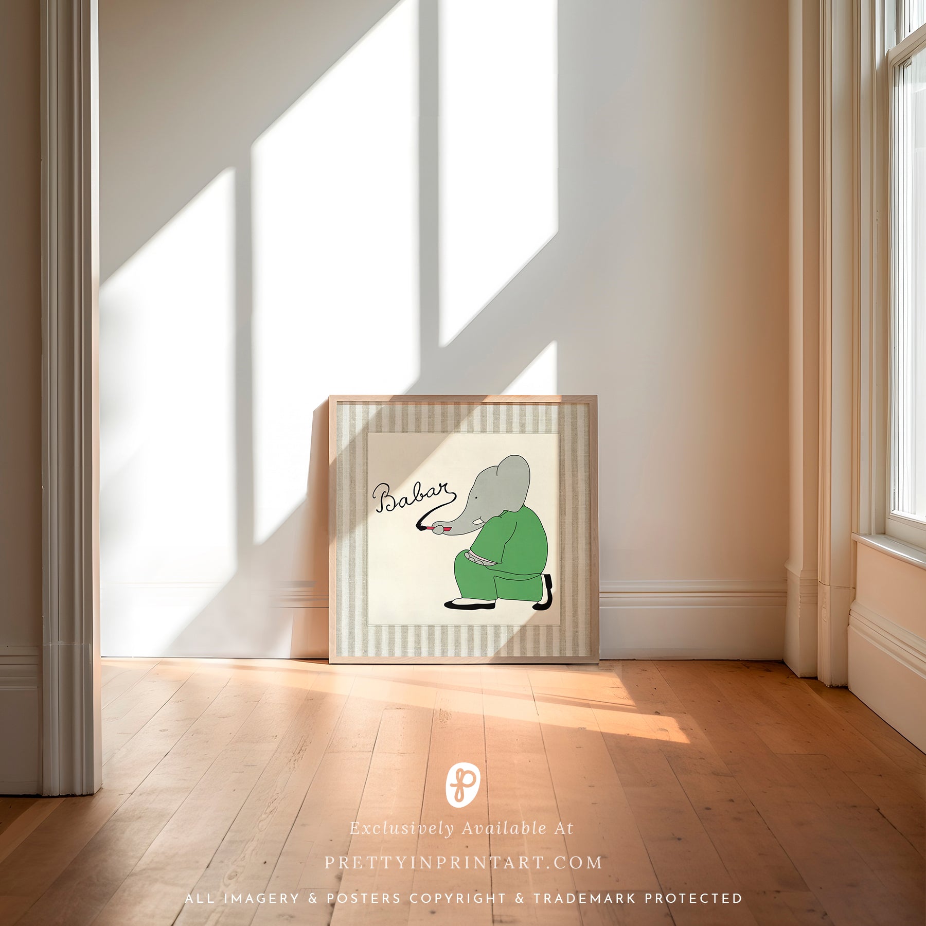 Babar Nursery Art 006 |  Unframed