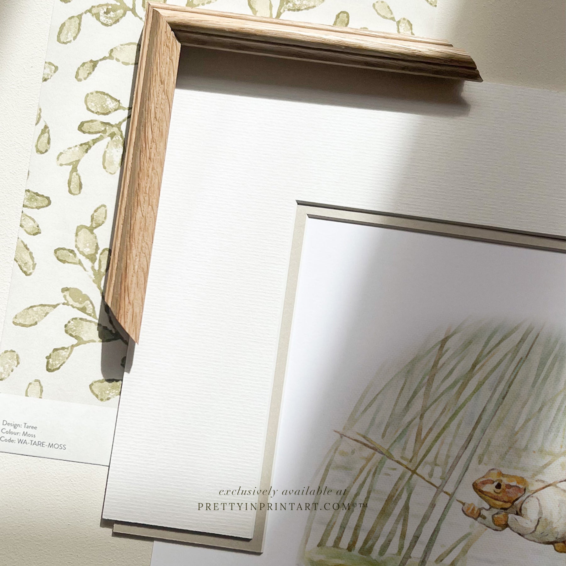 Beatrix Potter, individuell gerahmt mit @roseywoodinteriors