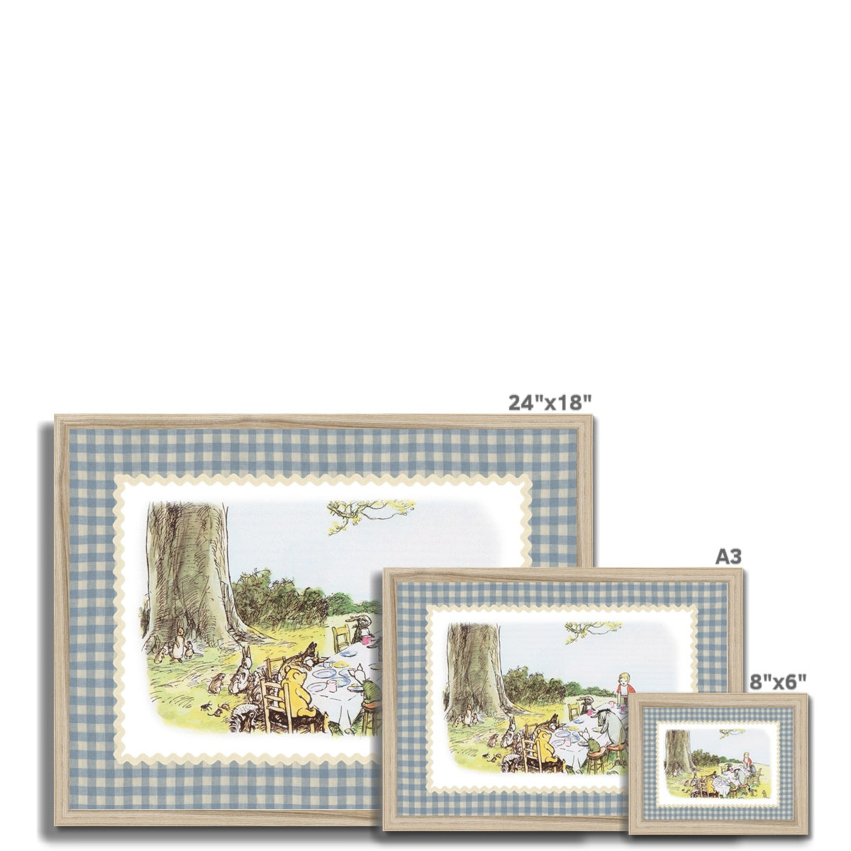 Winnie The Pooh Art Print 002 |  Framed Print