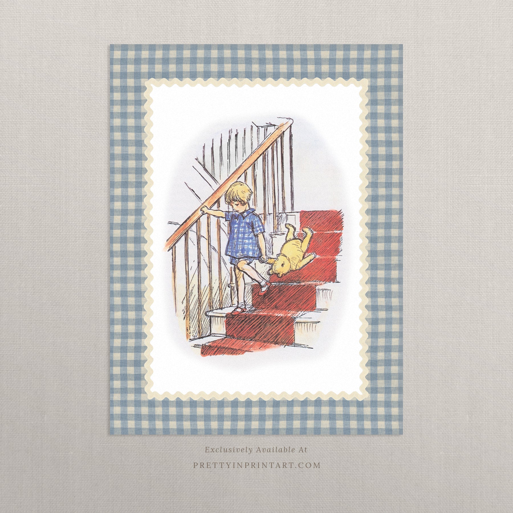 Winnie The Pooh Art Print 010 |  Unframed