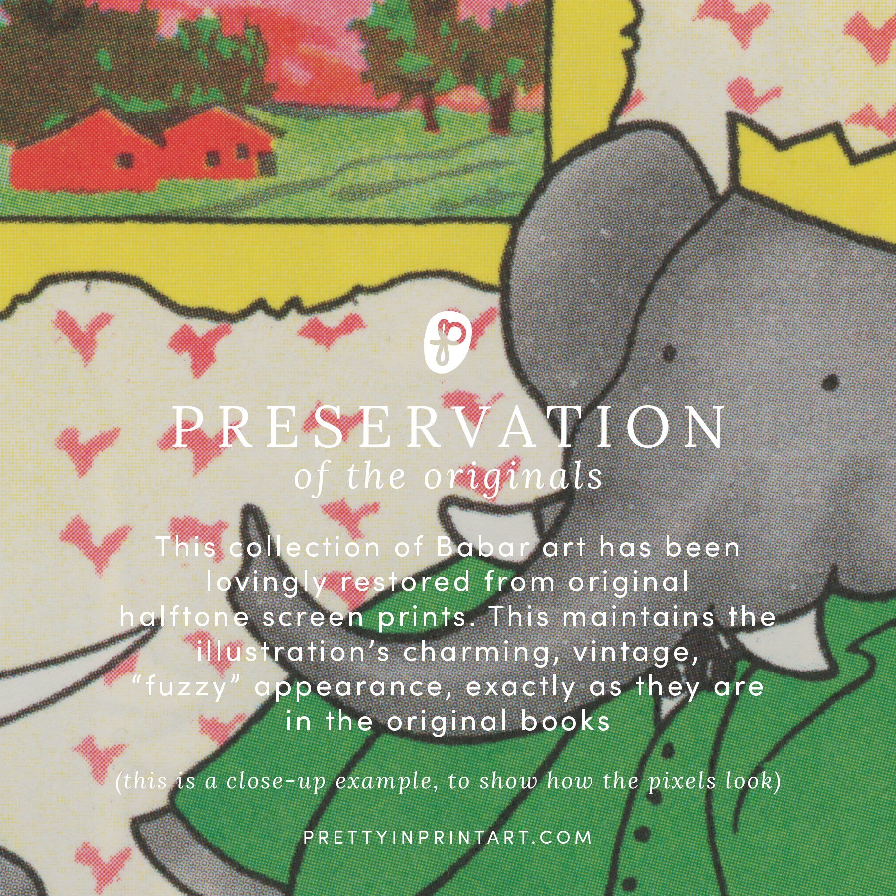 Babar On the Pond |  Framed & Mounted Print