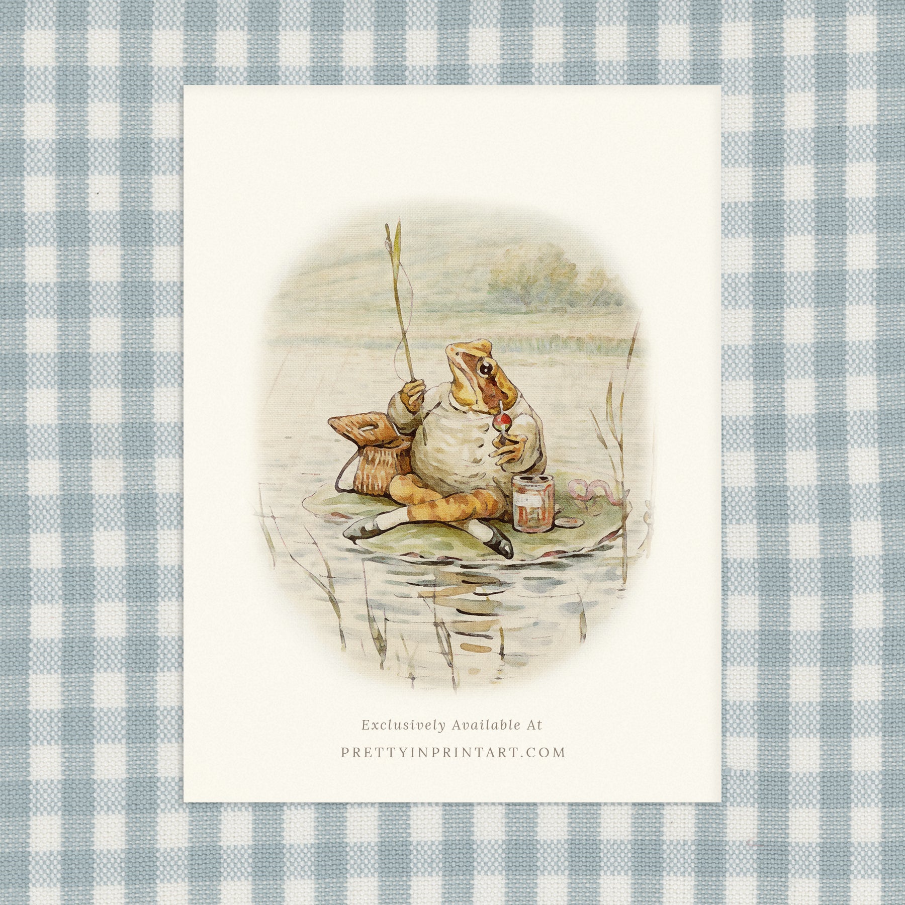 Beatrix Potter Inspired Art |  Unframed