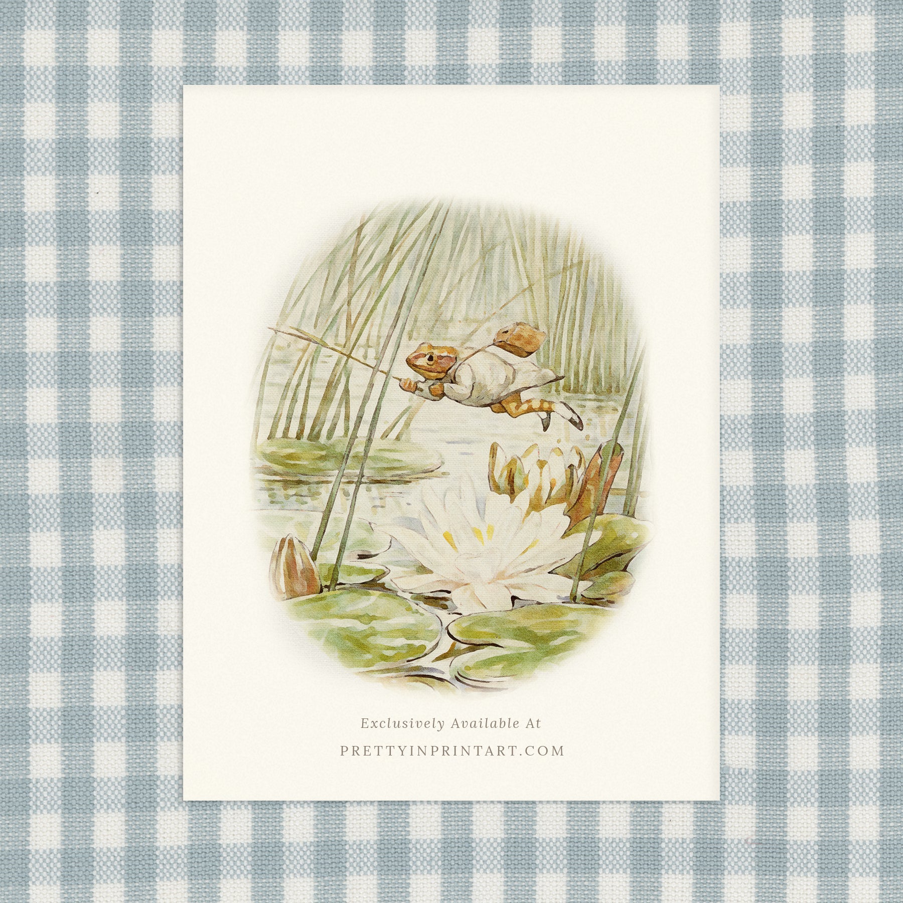 Von Beatrix Potter inspirierte Kunst | Ungerahmt