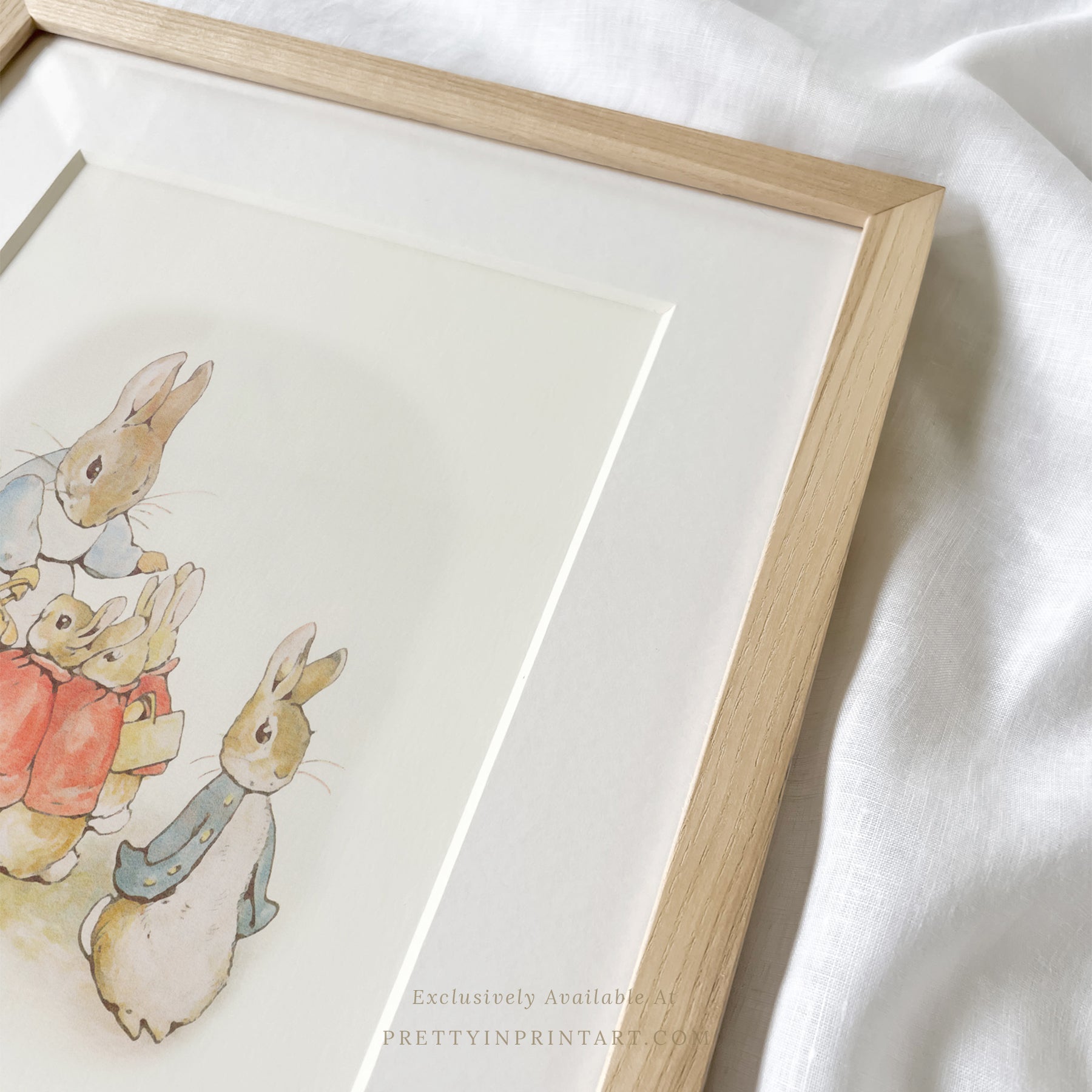 Beatrix Potter Inspired Art |  Framed & Mounted Print