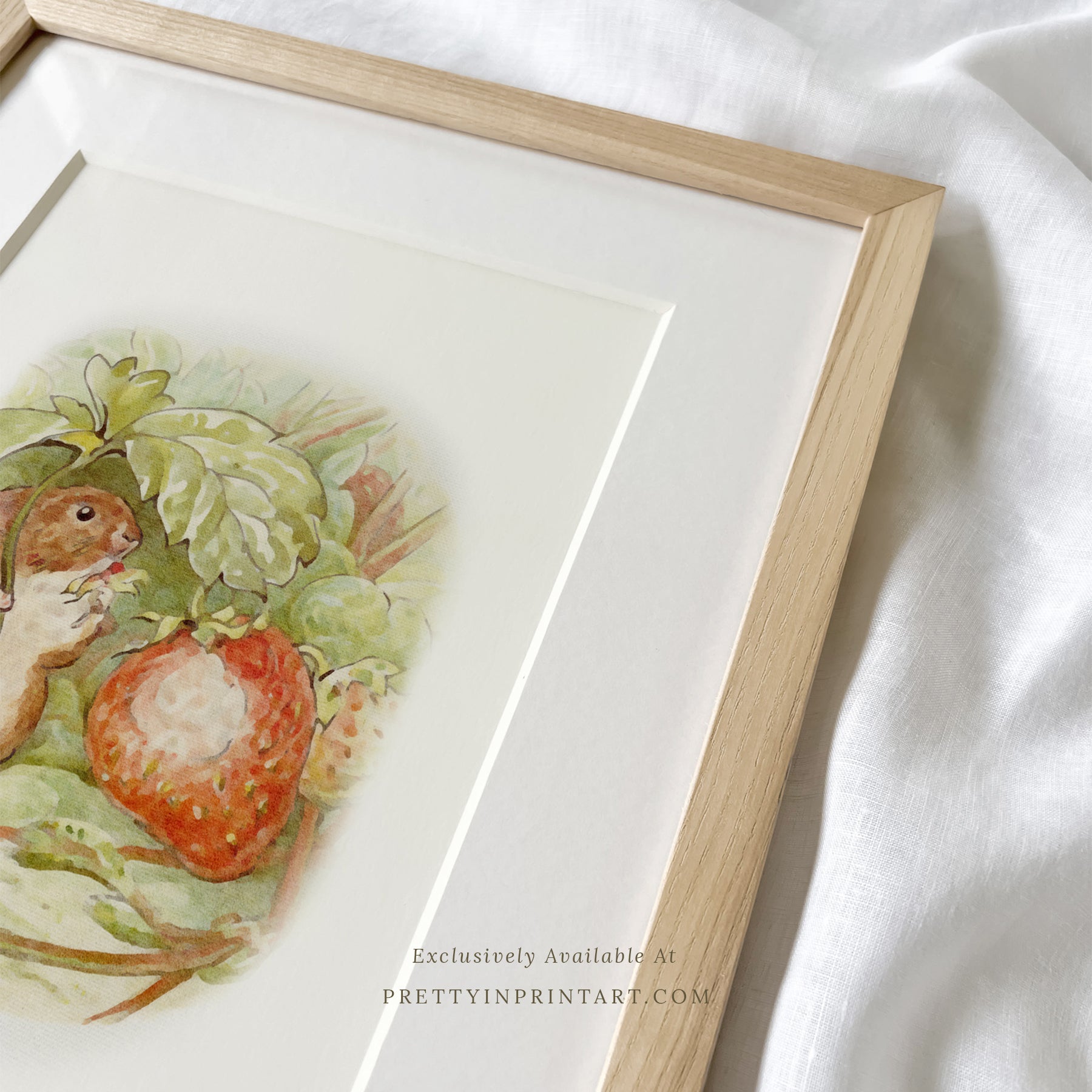 Beatrix Potter Inspired Art |  Framed & Mounted Print