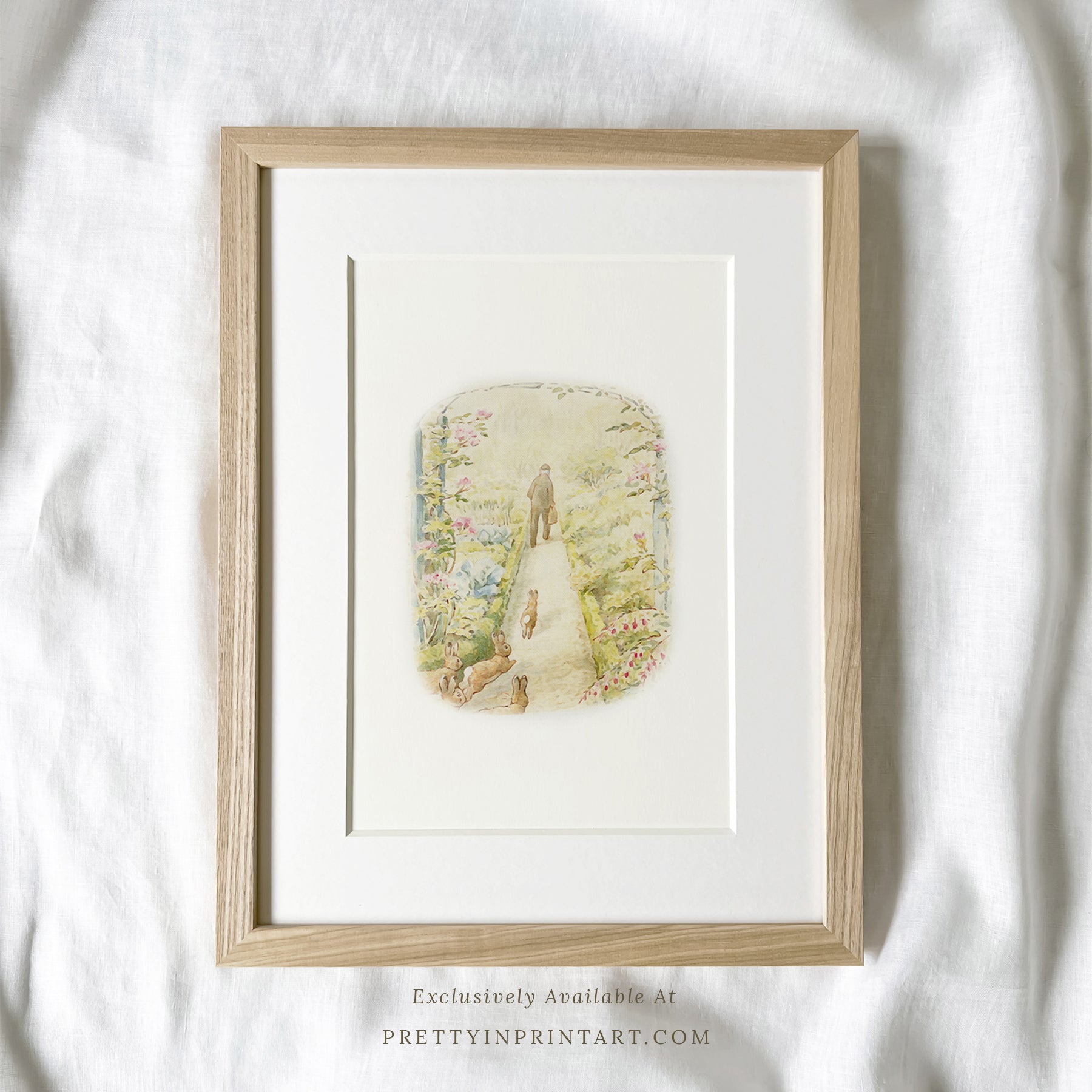 Beatrix Potter Inspired Art |  Framed & Mounted Print