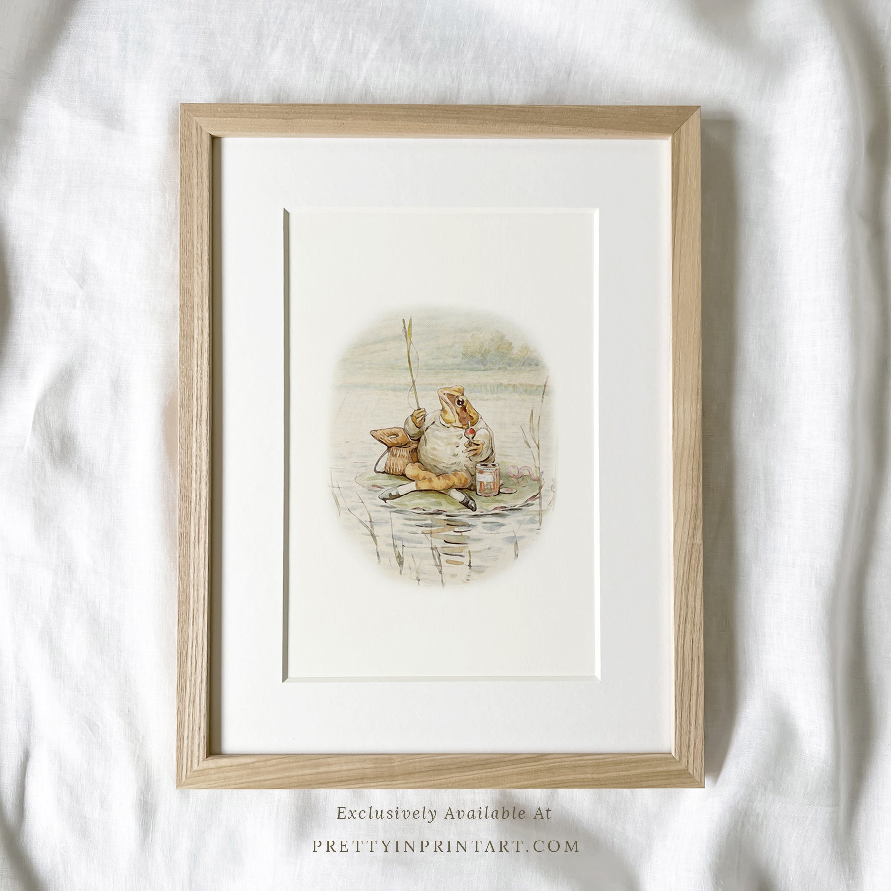 Beatrix Potter Inspired Art |  Framed & Mounted Print