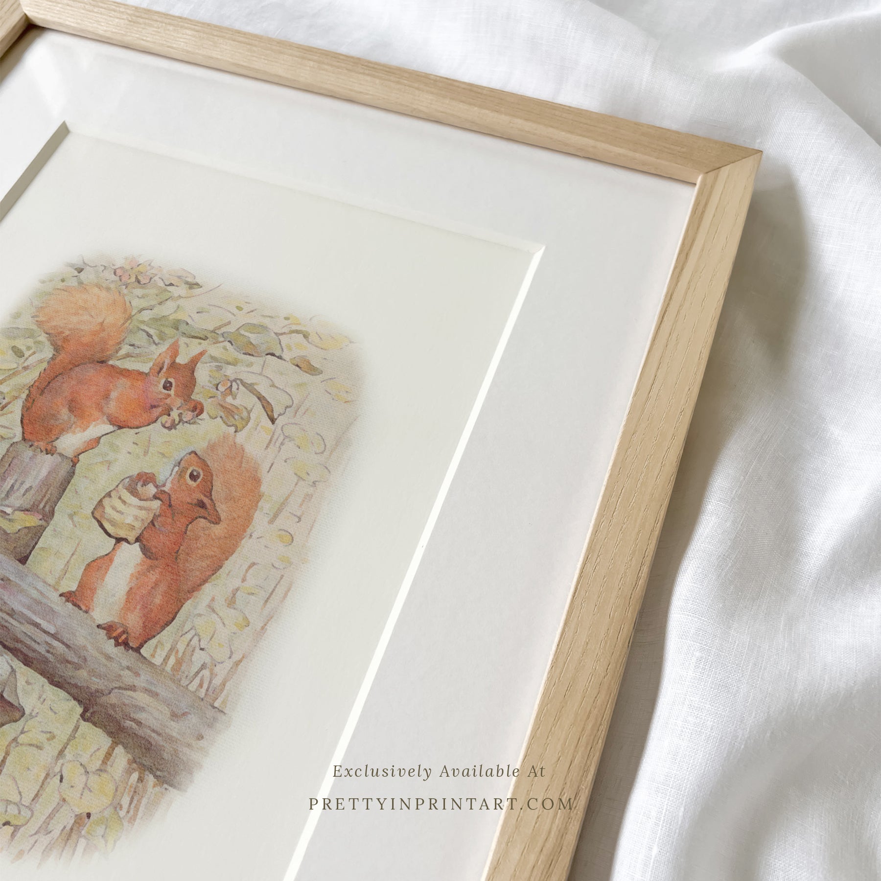 Beatrix Potter Inspired Art |  Framed & Mounted Print