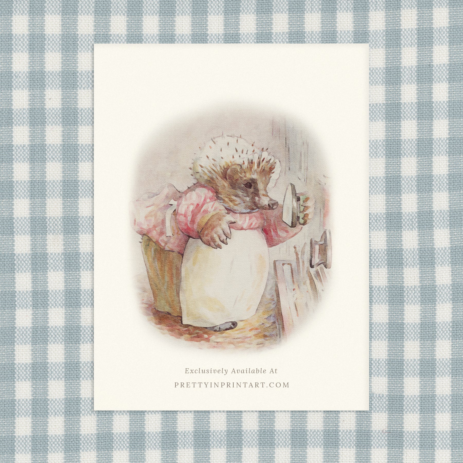 Beatrix Potter Inspired Art |  Unframed