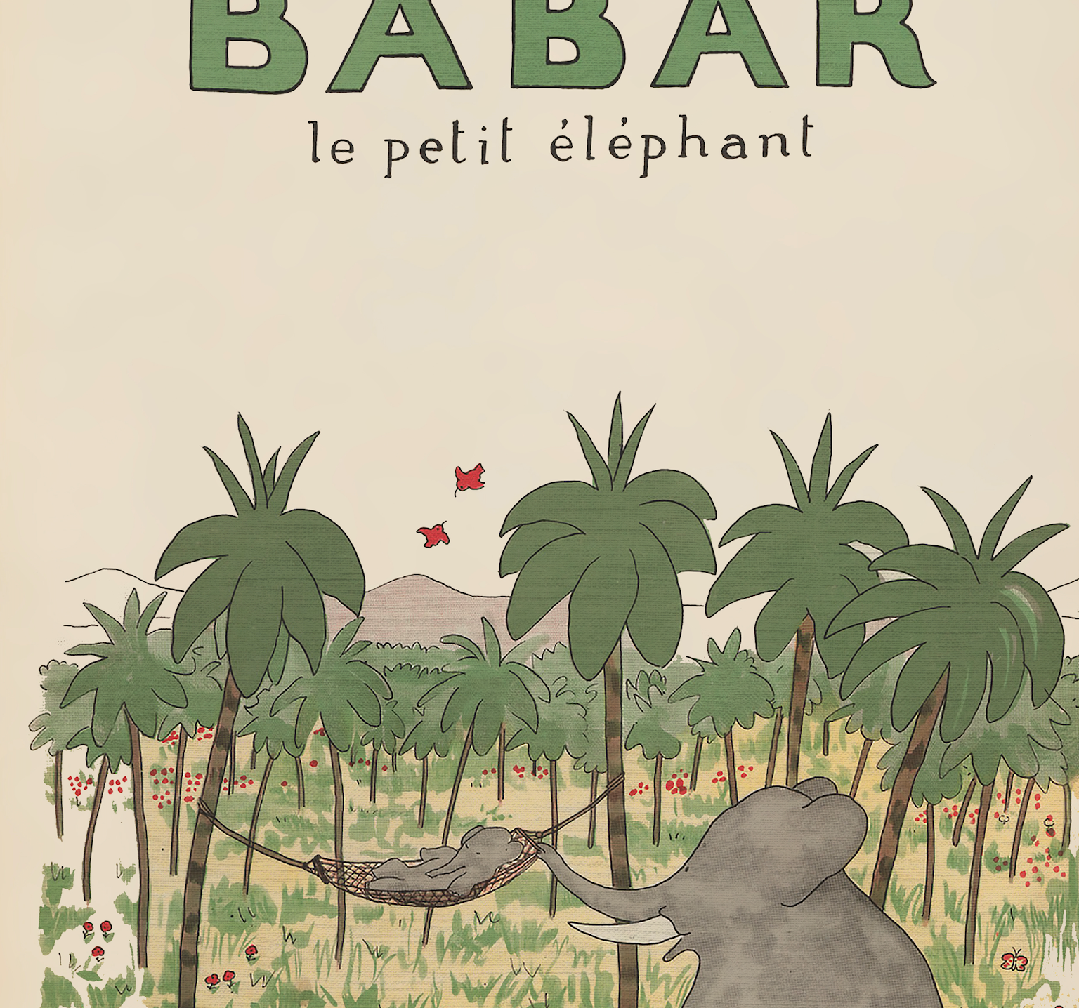 Babar Vintage Art 00107 |  Unframed