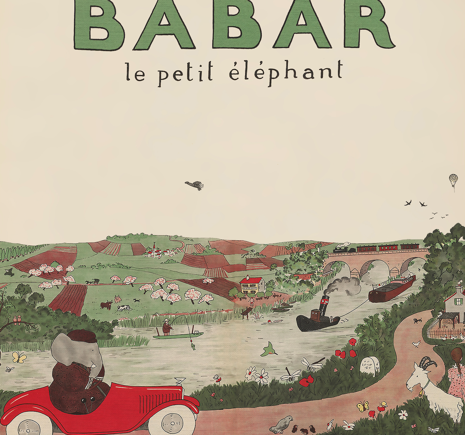 Babar Vintage Art 00106 | Ungerahmt