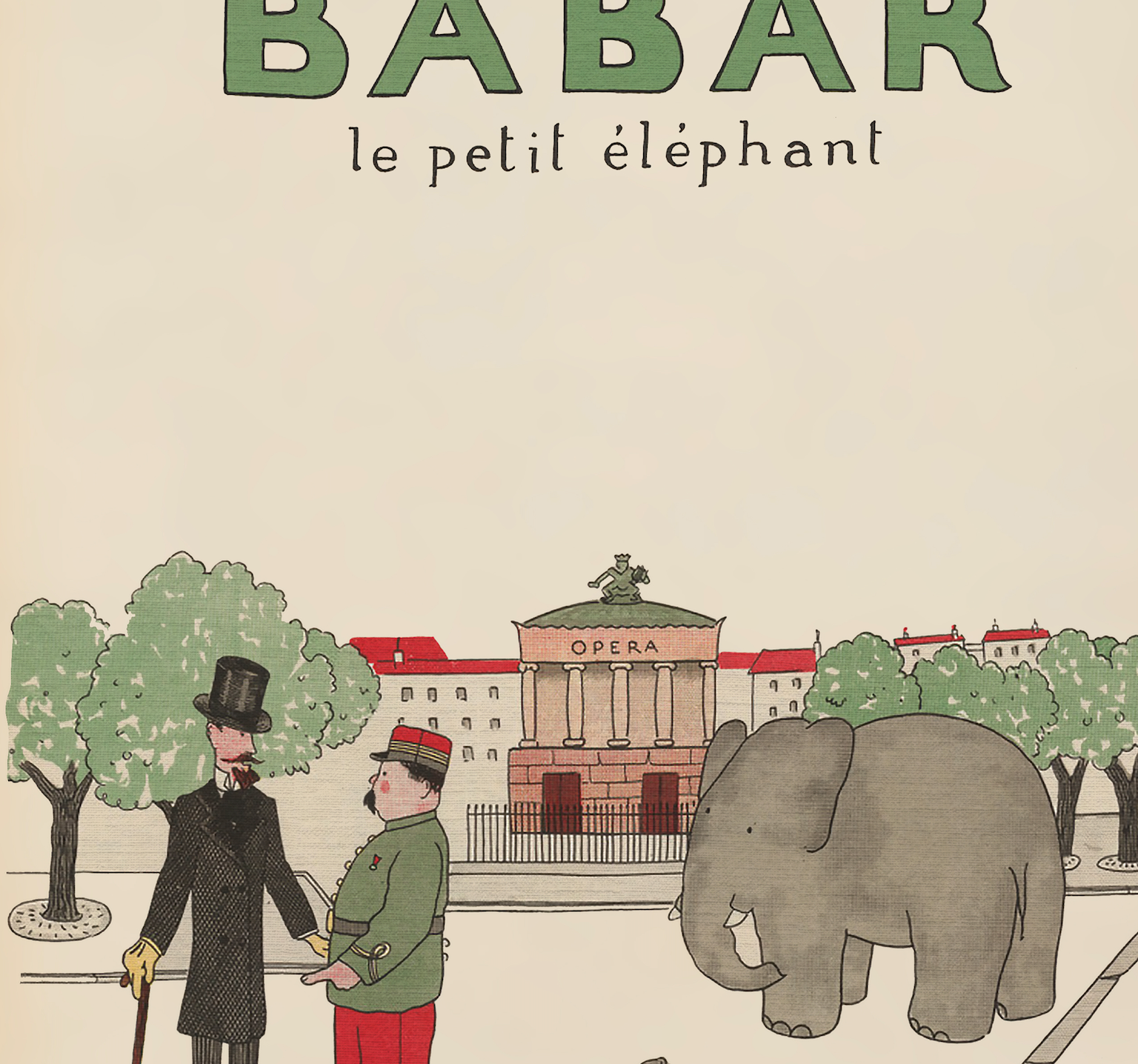 Babar Vintage Art 00105 | Ungerahmt