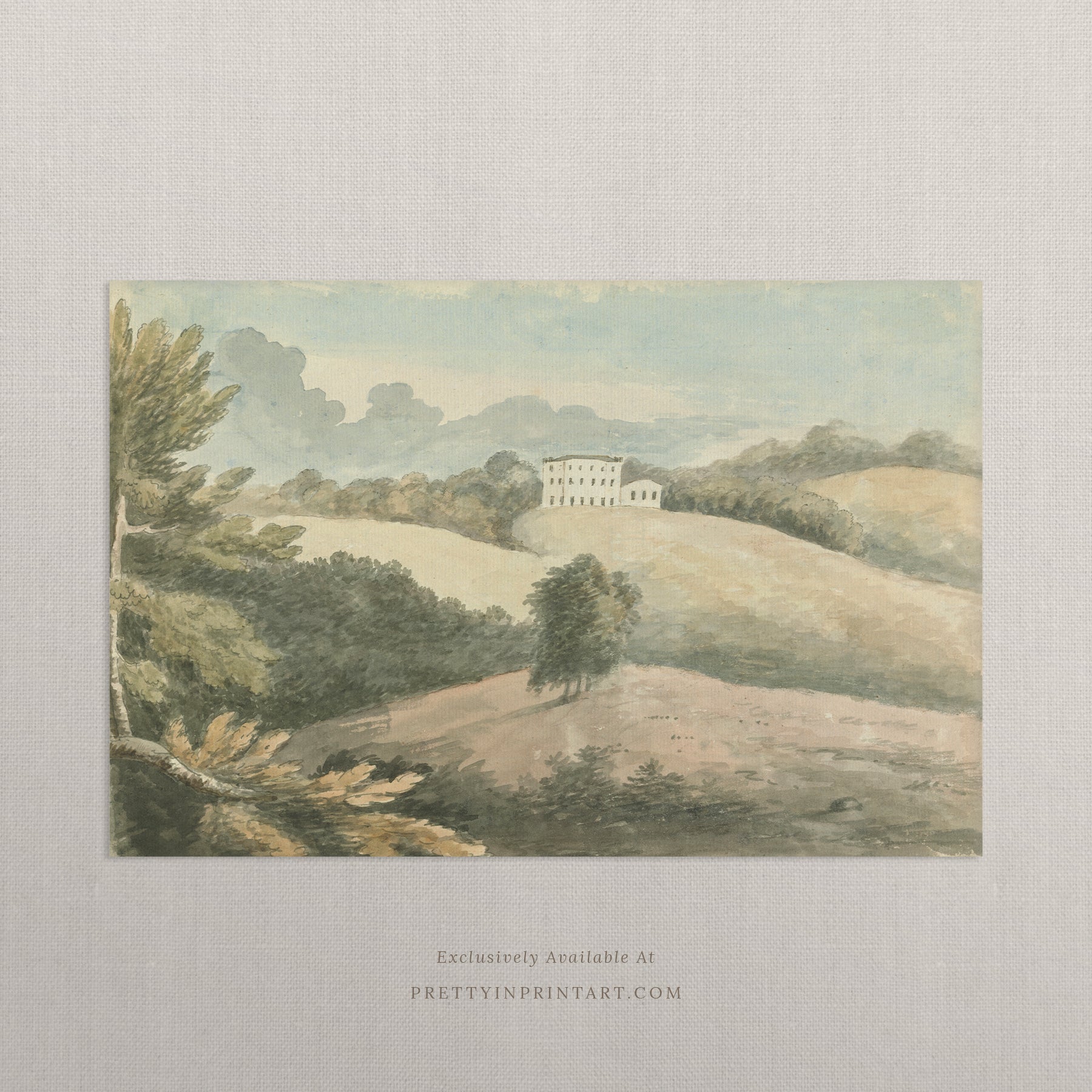 Vintage Landscape Art 00512 |  Unframed