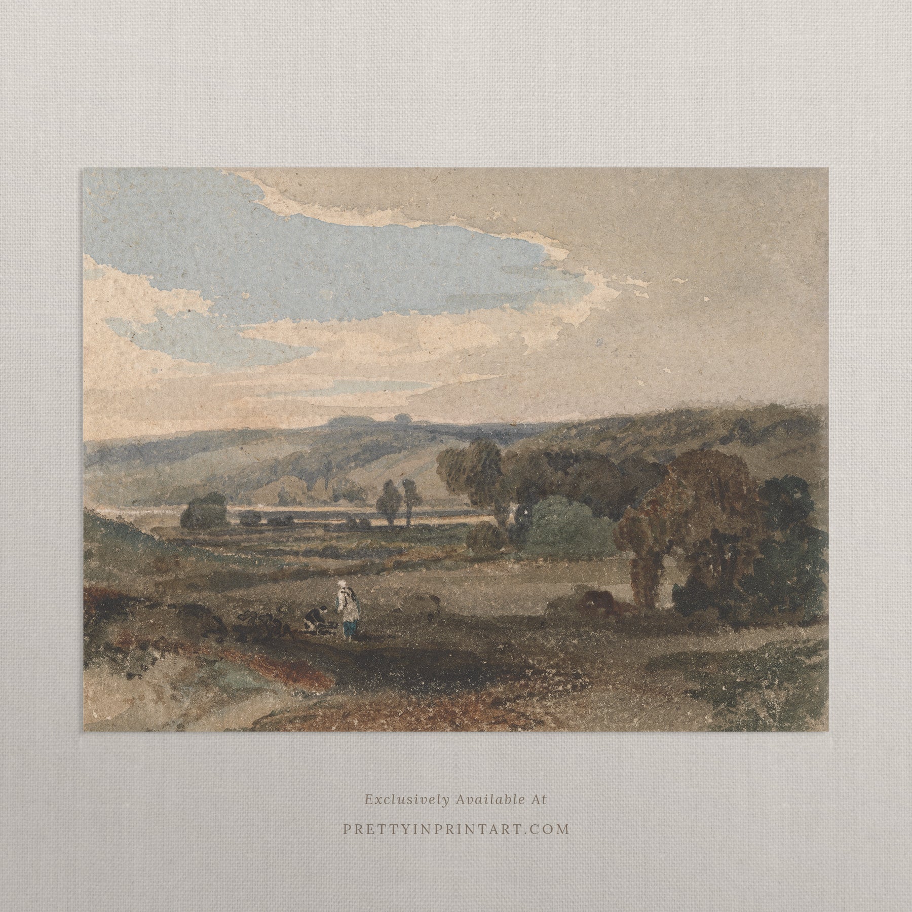 Vintage Landscape Art 00516 |  Unframed