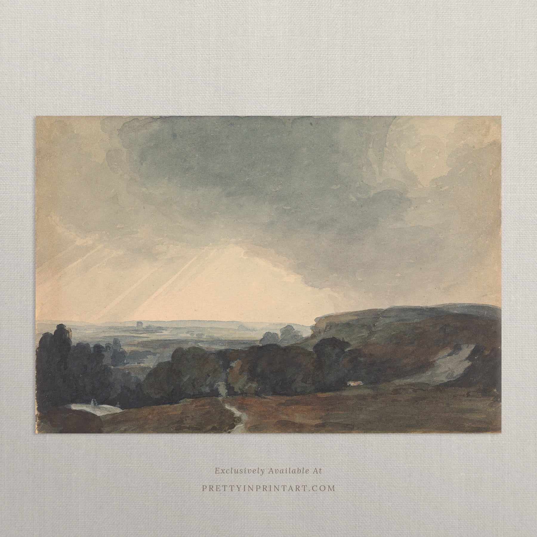 Vintage Landscape Art 00521 |  Unframed