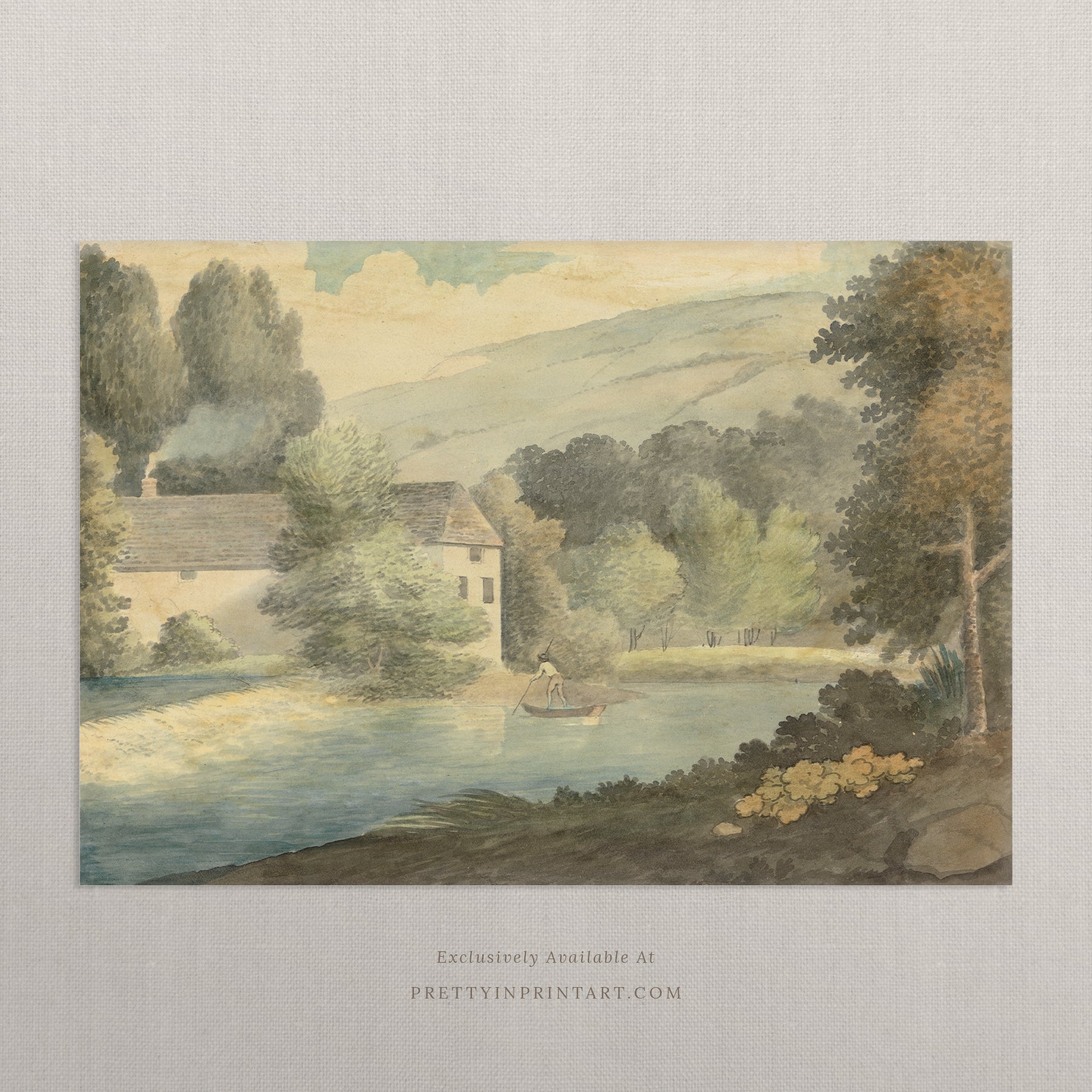 Vintage Landscape Art 00527 |  Unframed