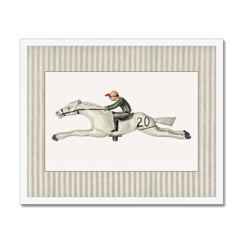 Toy Horse 00927 |  Framed Print