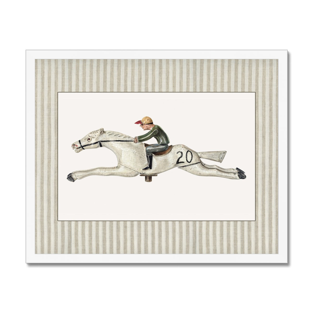 Toy Horse 00927 |  Framed Print