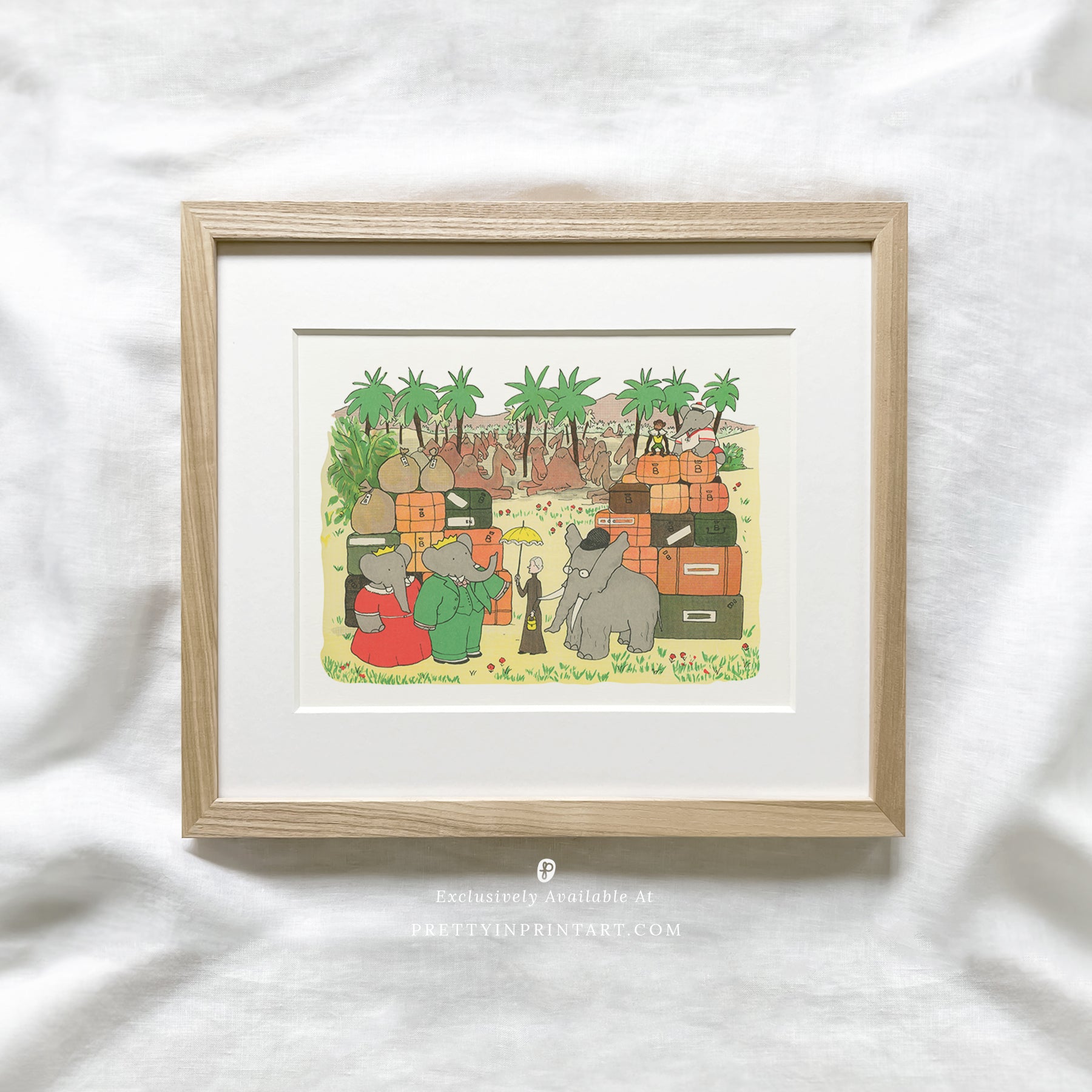 Babar Travels |  Framed & Mounted Print