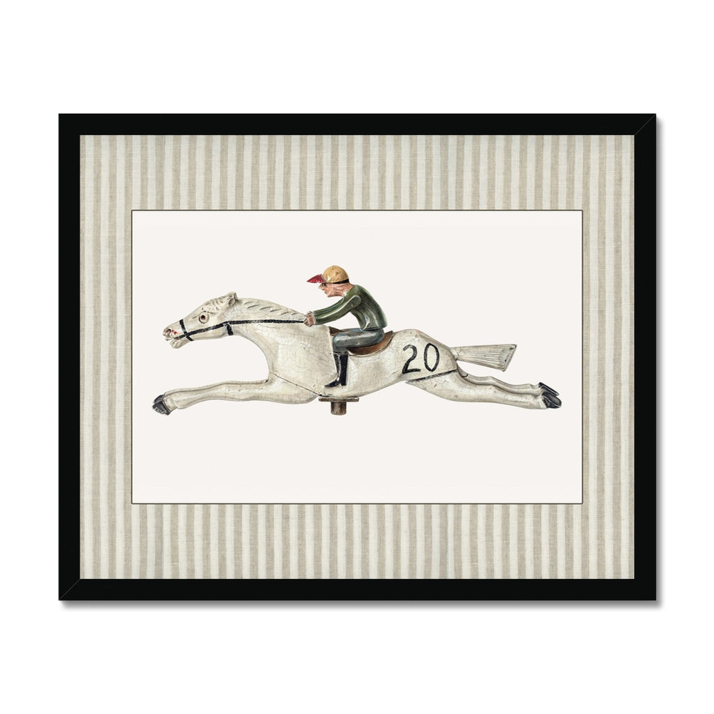 Toy Horse 00927 |  Framed Print