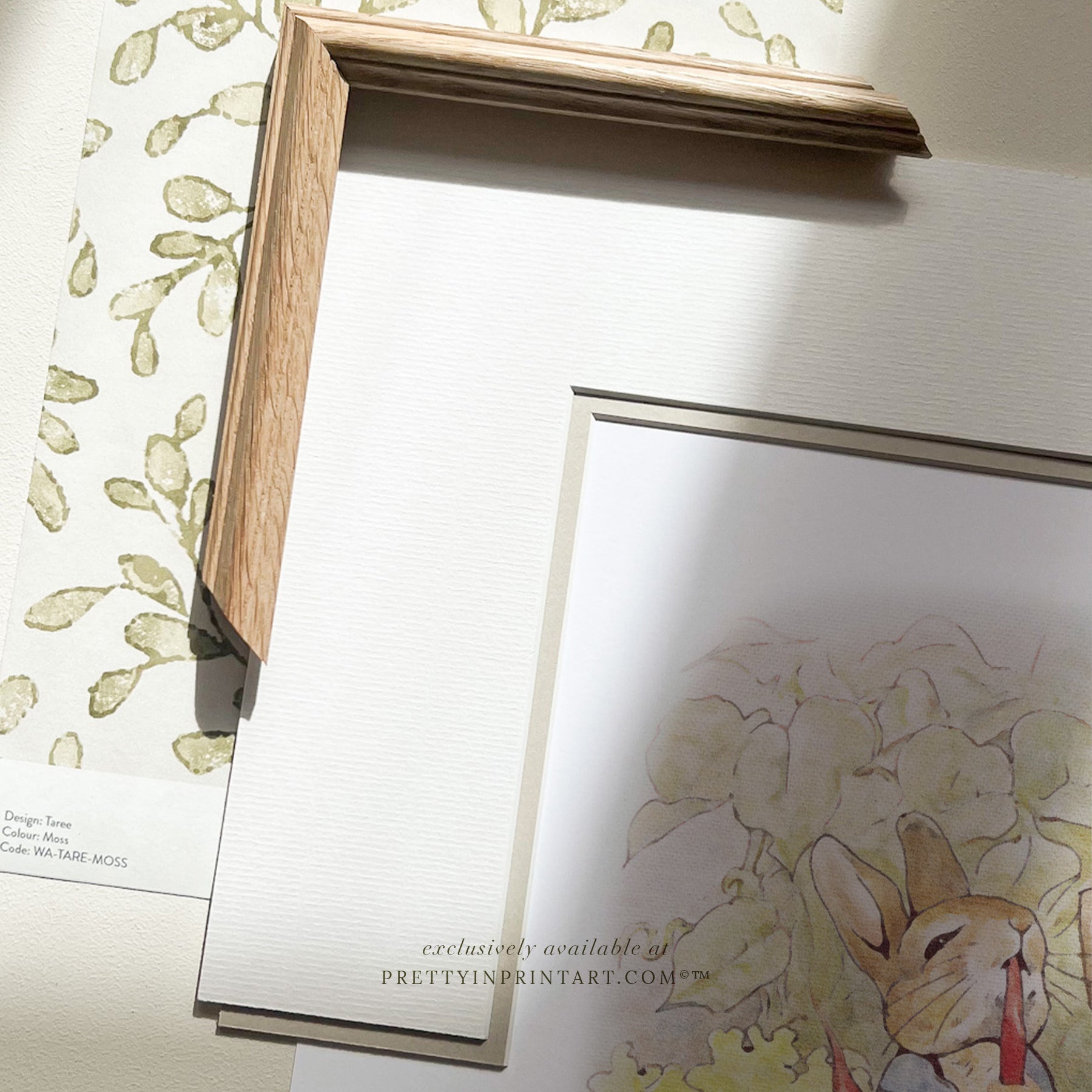 Beatrix Potter, individuell gerahmt mit @roseywoodinteriors