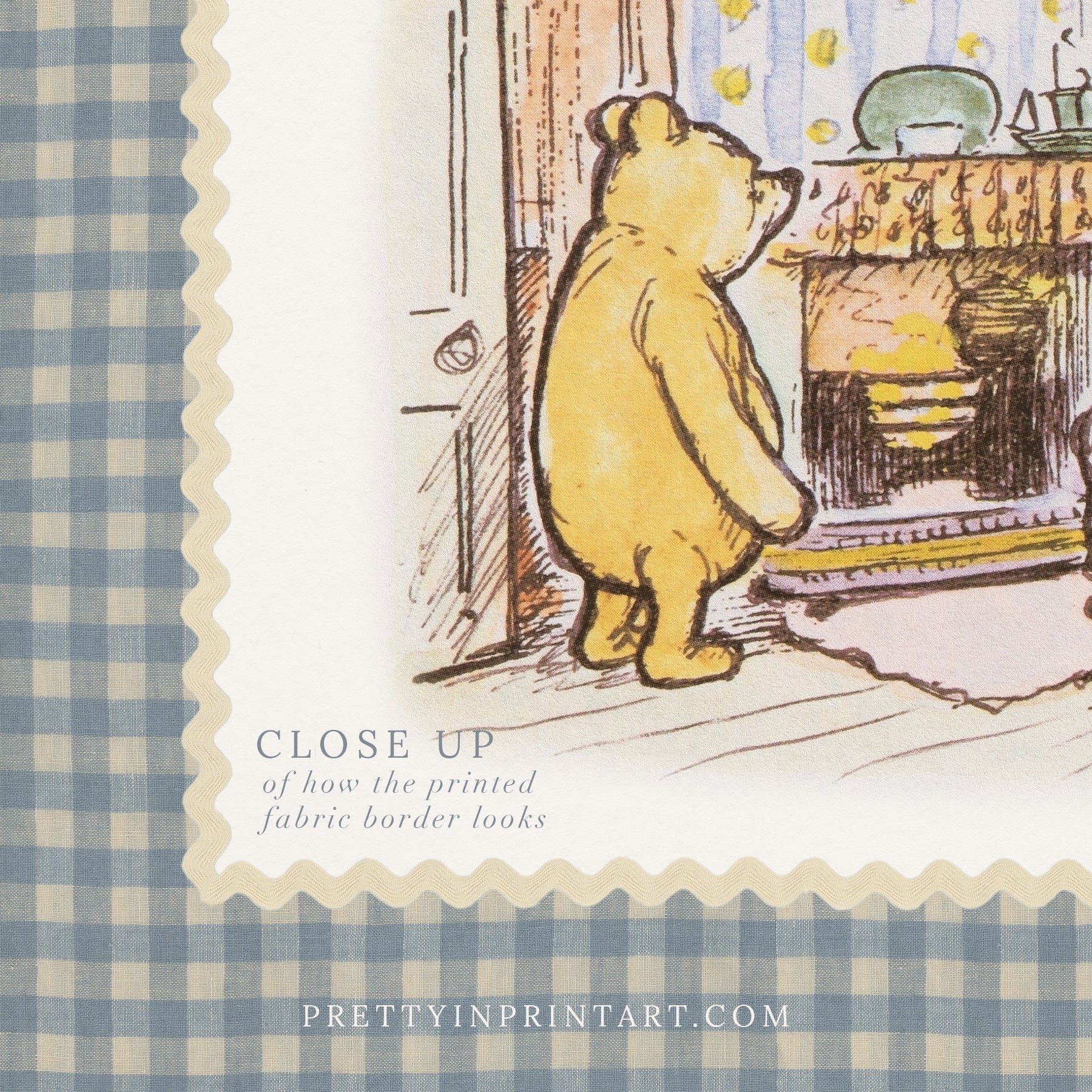 Winnie The Pooh Art Print 001 |  Framed Print