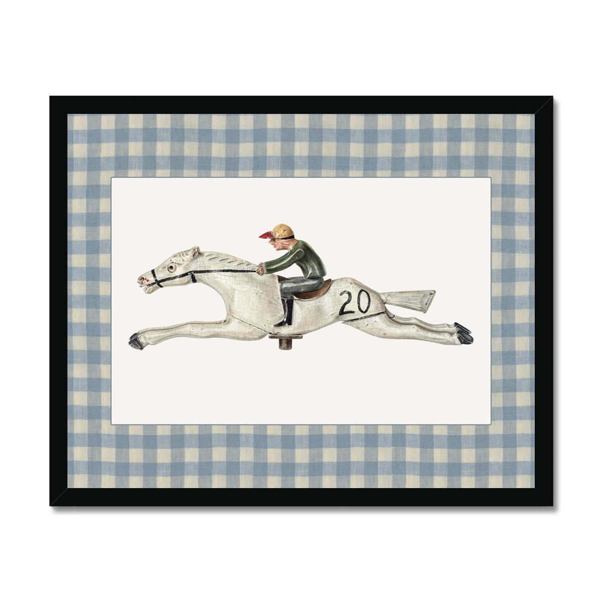 Toy Horse 00927 |  Framed Print