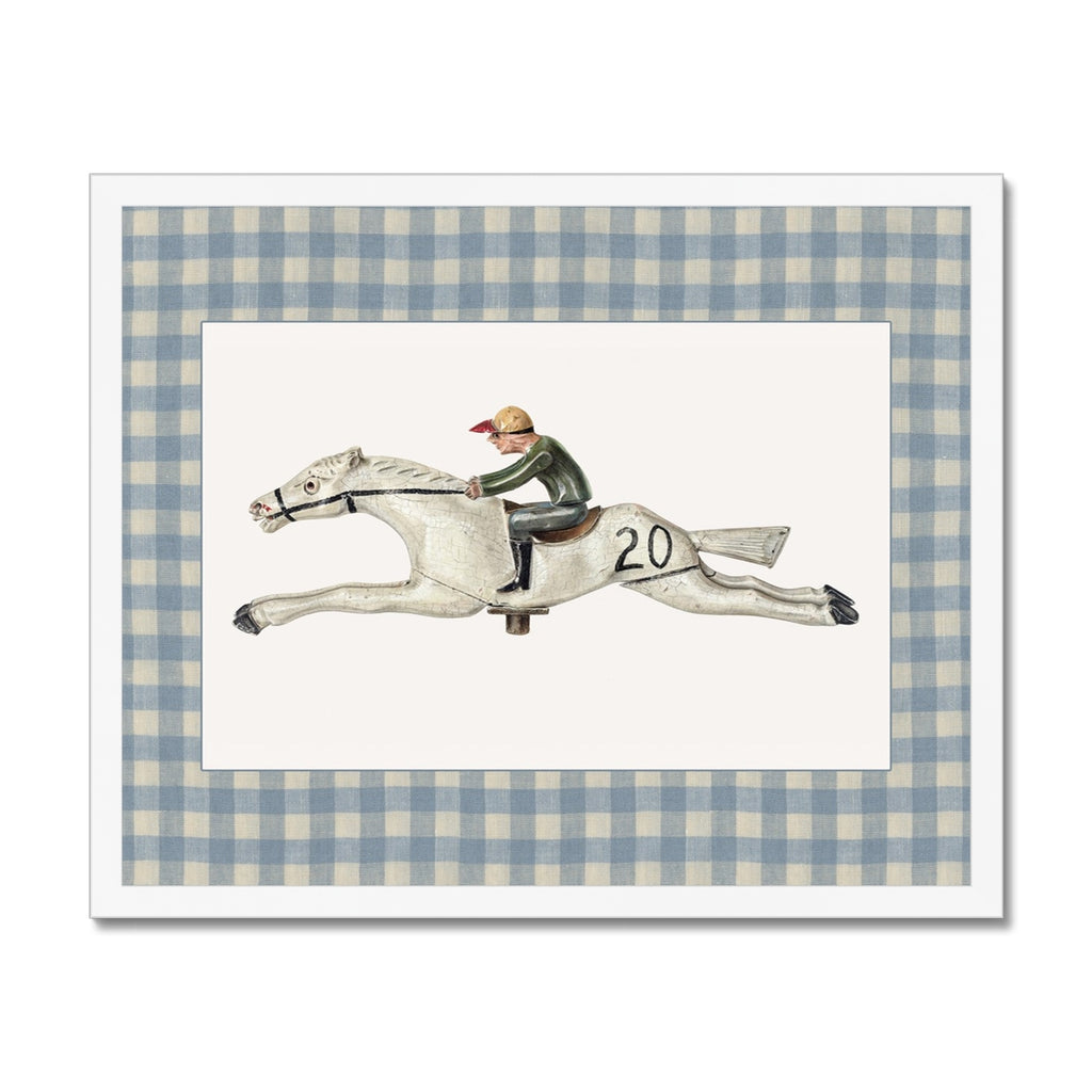 Toy Horse 00927 |  Framed Print