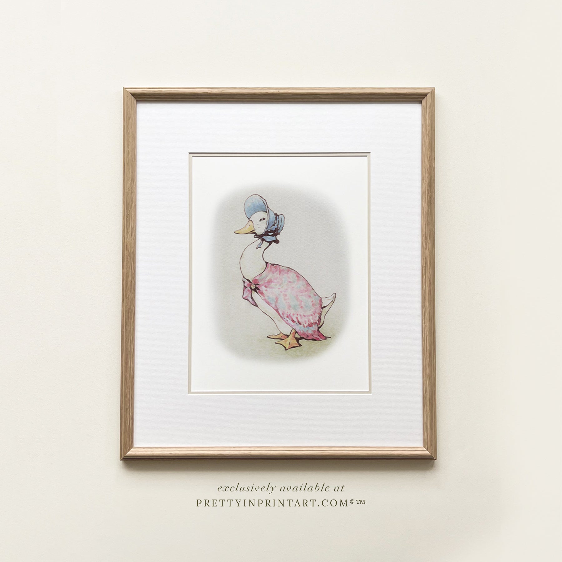 Peter Rabbit Nursery Art | Custom Frame