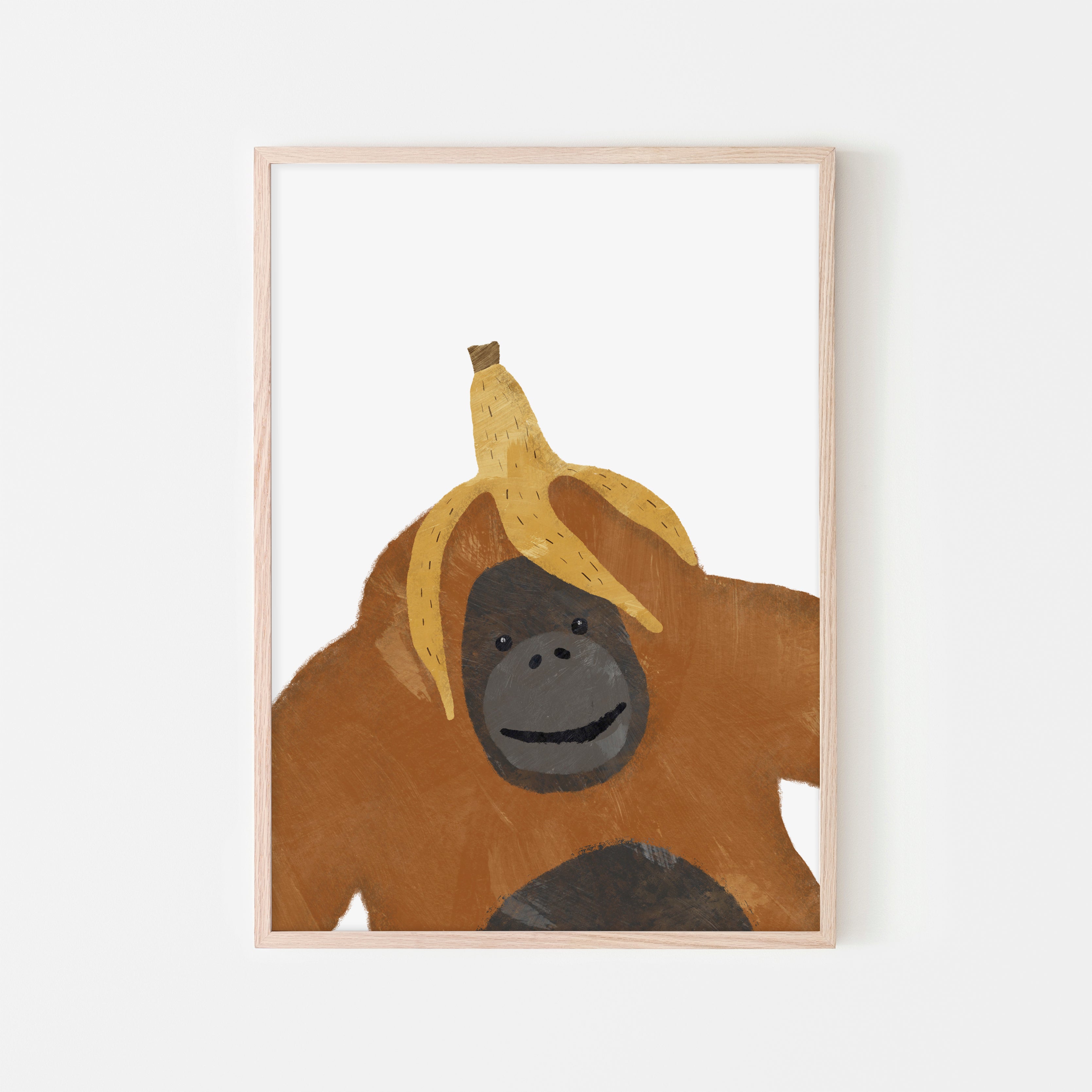 Orang-Utan-Poster | Gerahmter Druck